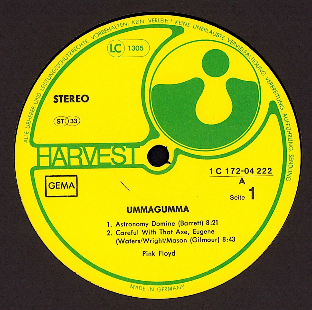 Pink Floyd ‎- Ummagumma Vinyl 2LP Kopie