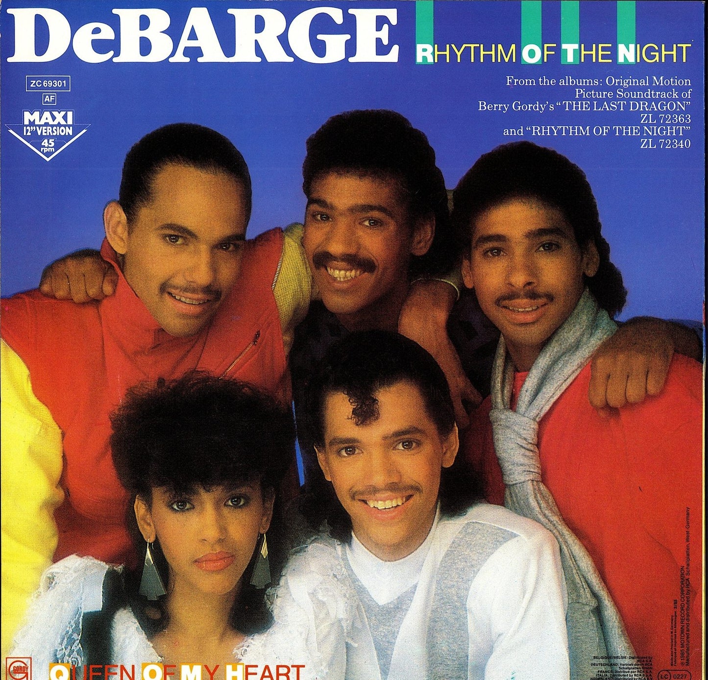 DeBarge – Rhythm Of The Night Vinyl 12" Kopie