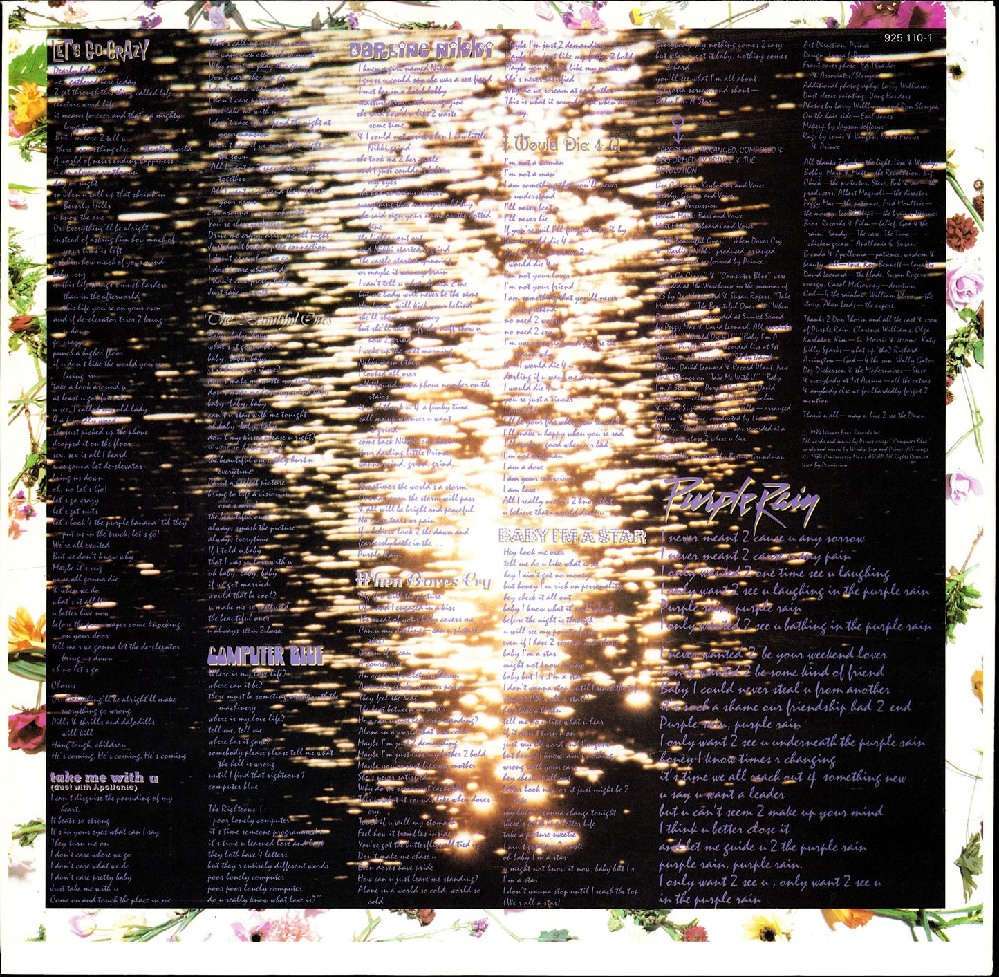 Prince And The Revolution - Purple Rain Vinyl LP