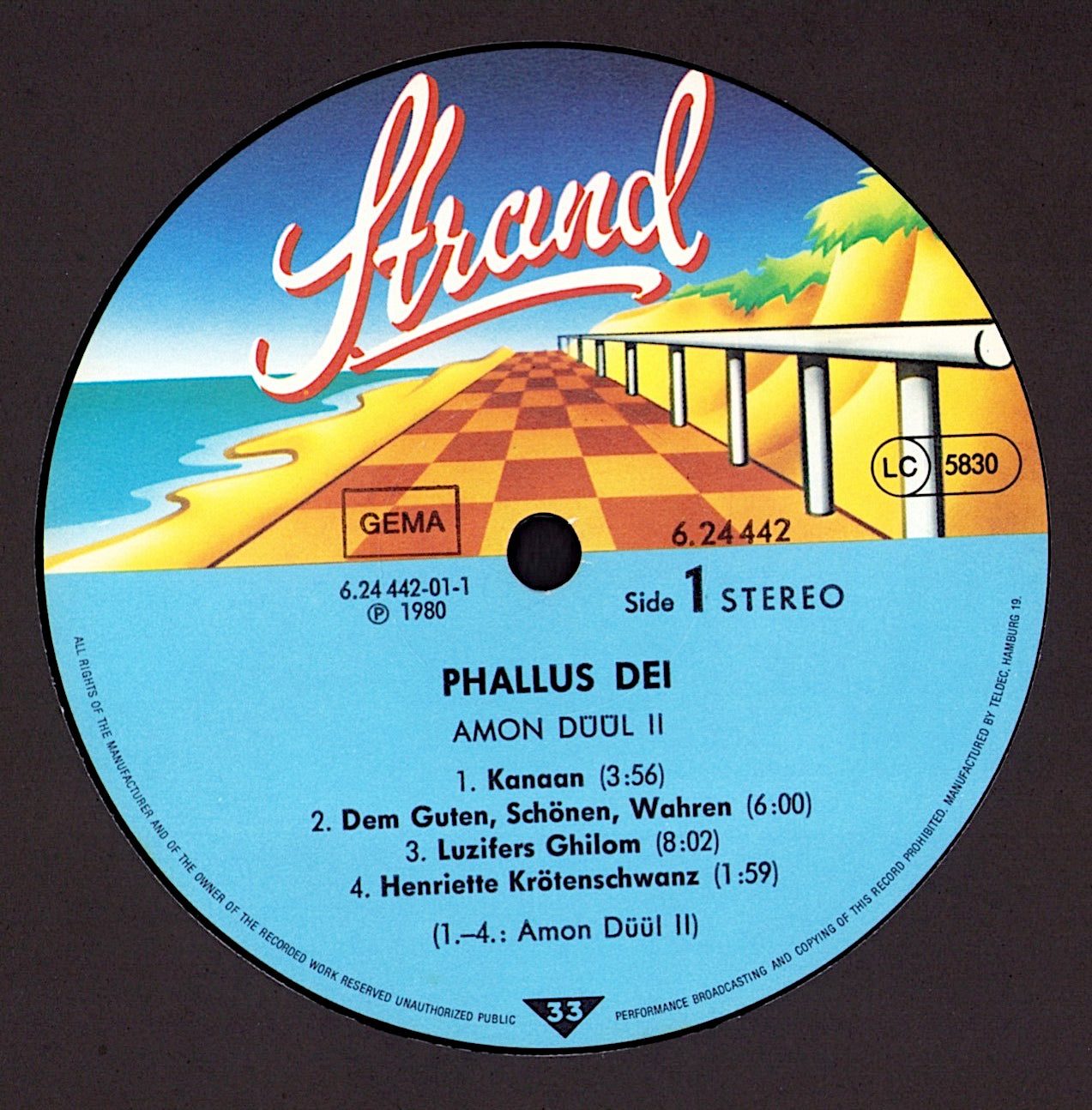 Amon Düül II - Phallus Dei Vinyl LP