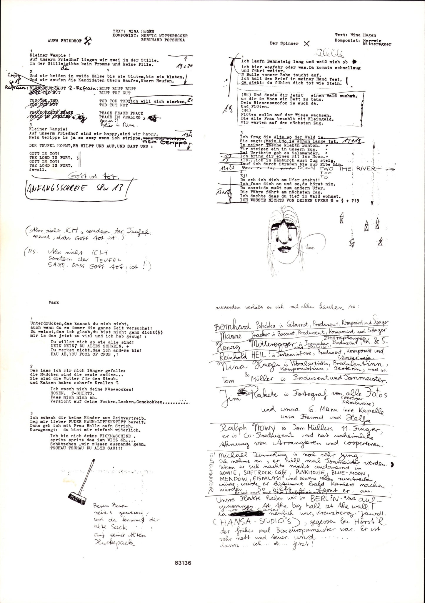 Nina Hagen Band – Nina Hagen Band Vinyl LP