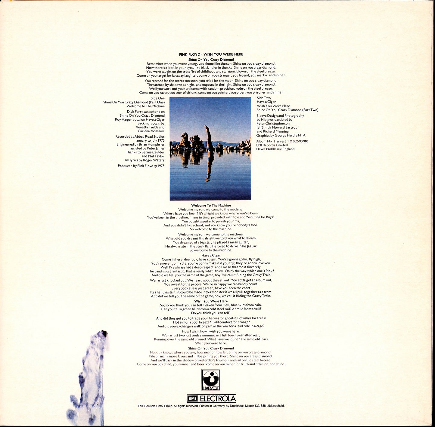 Pink Floyd - Wish You Were Here Vinyl LP