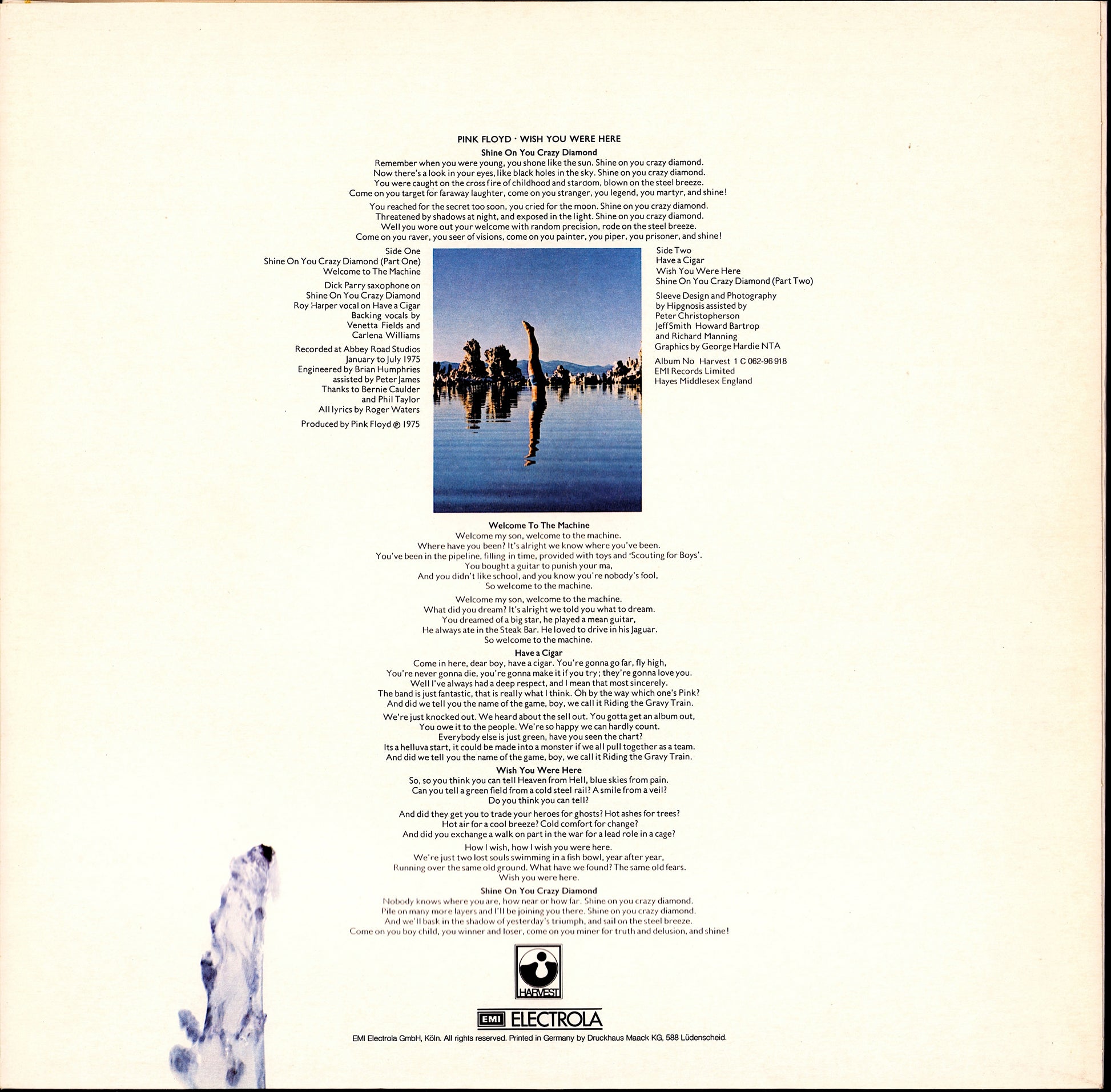 Pink Floyd - Wish You Were Here Vinyl LP