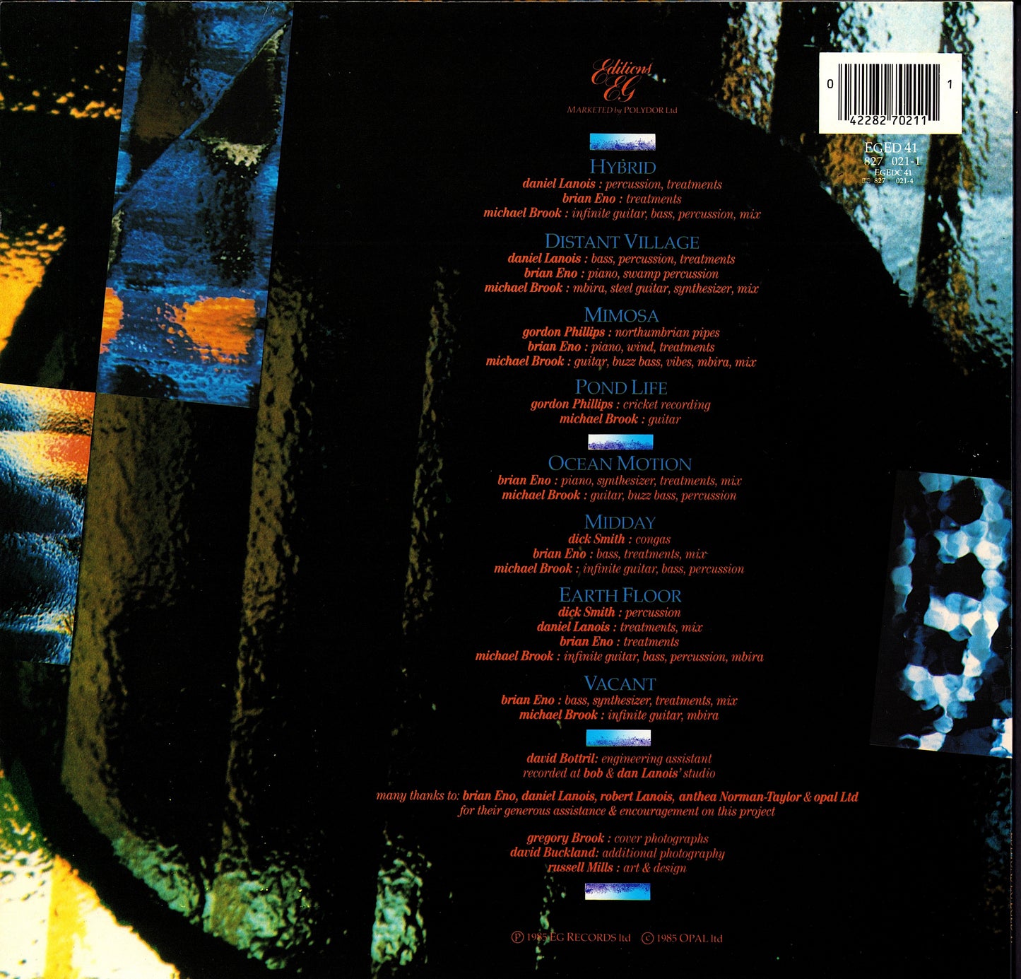 Brian Eno - Before And After Science Vinyl LP Kopie Kopie