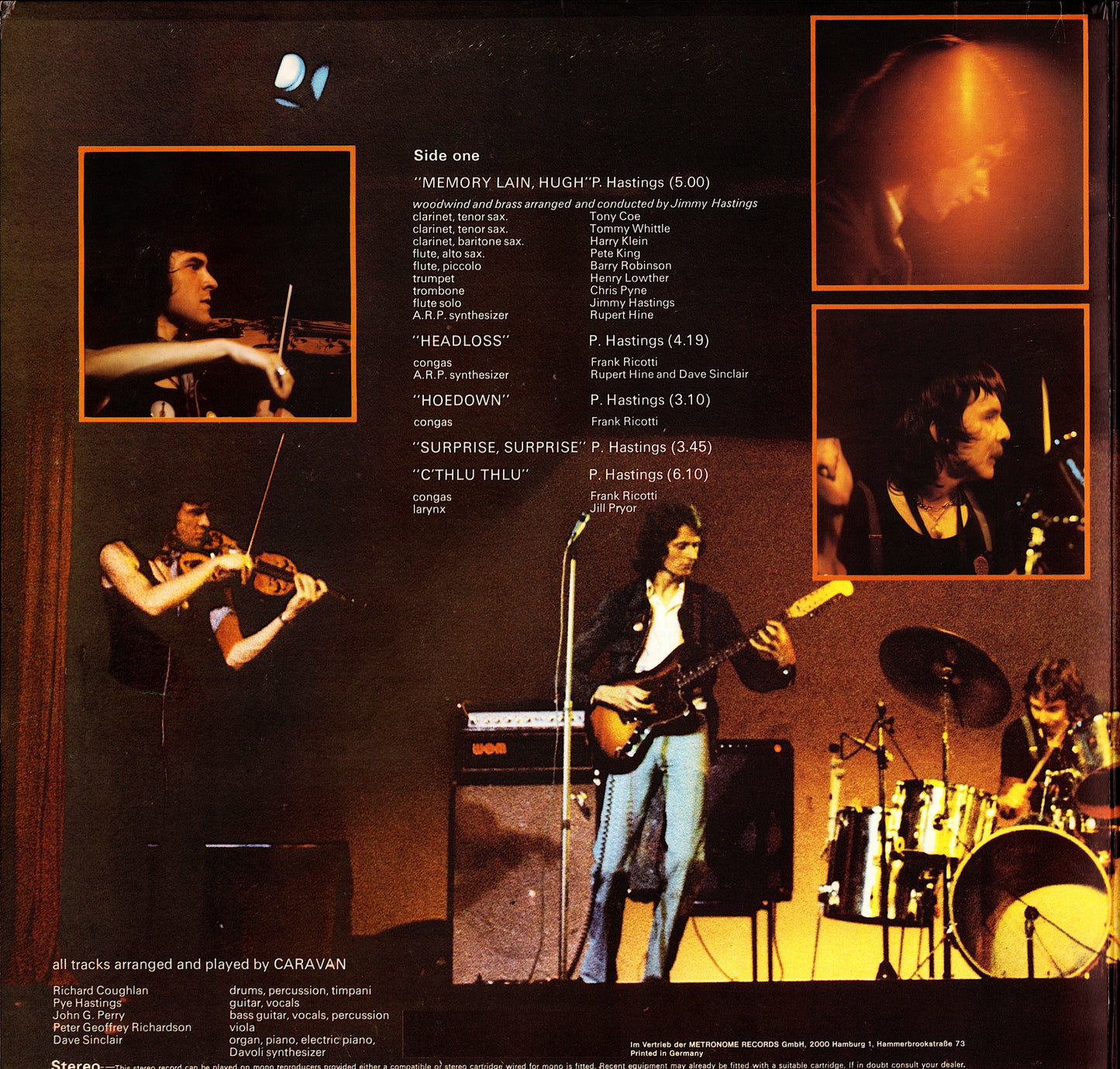 Caravan ‎– For Girls Who Grow Plump In The Night Vinyl LP