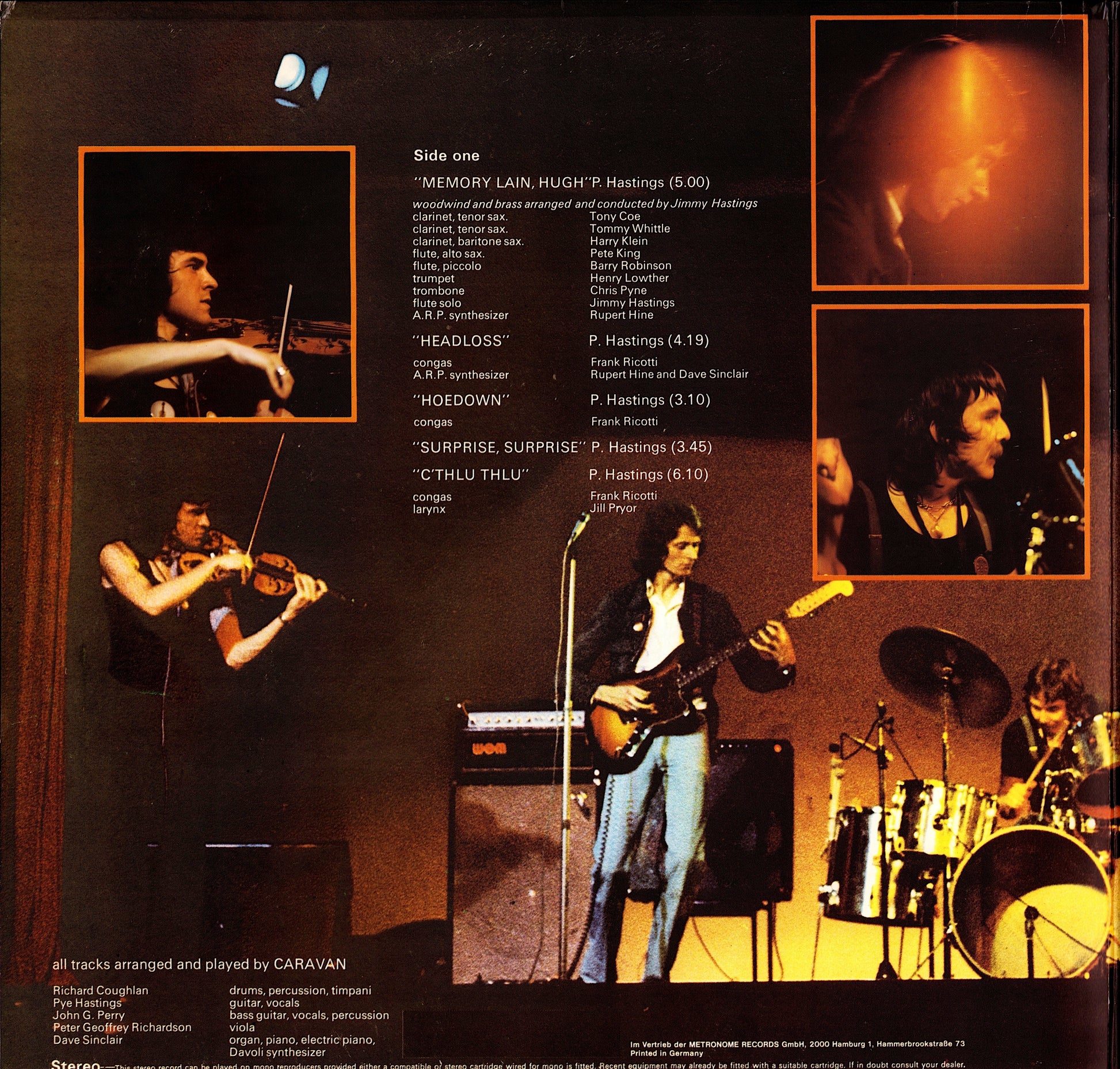 Caravan ‎– For Girls Who Grow Plump In The Night Vinyl LP