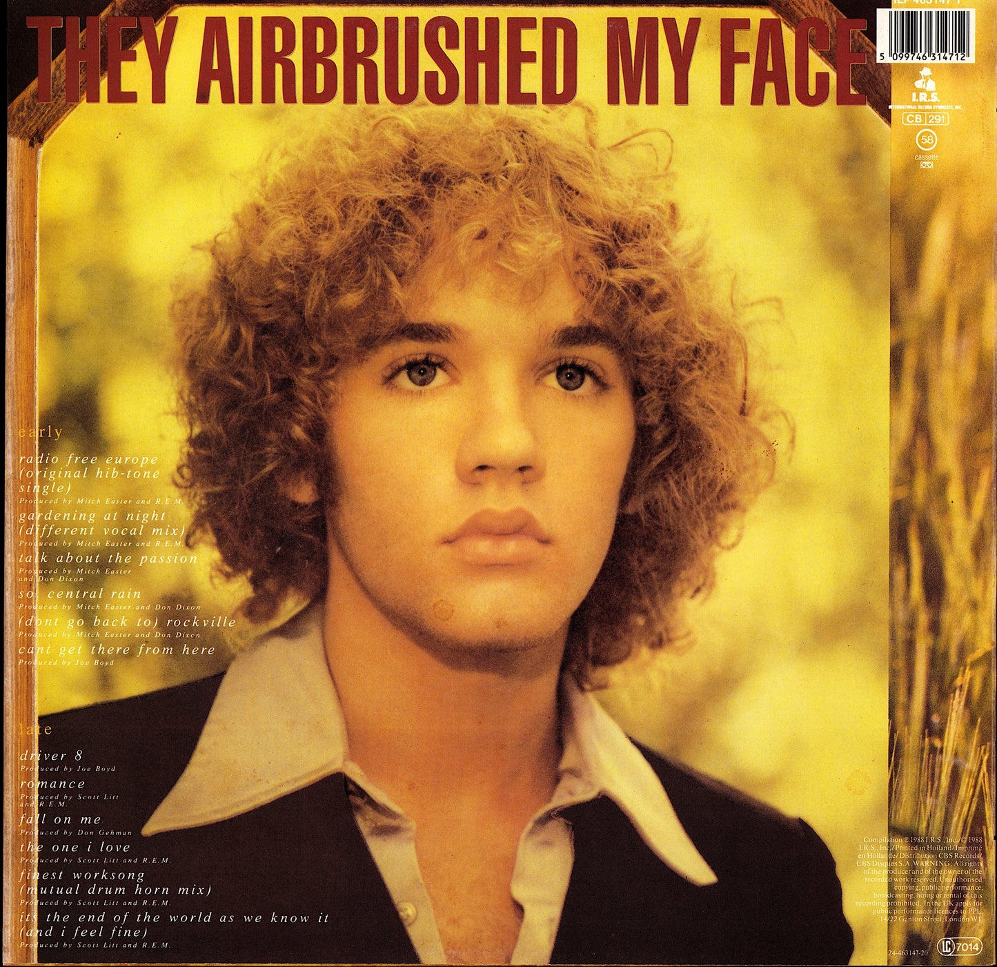 R.E.M. - Eponymous Vinyl LP