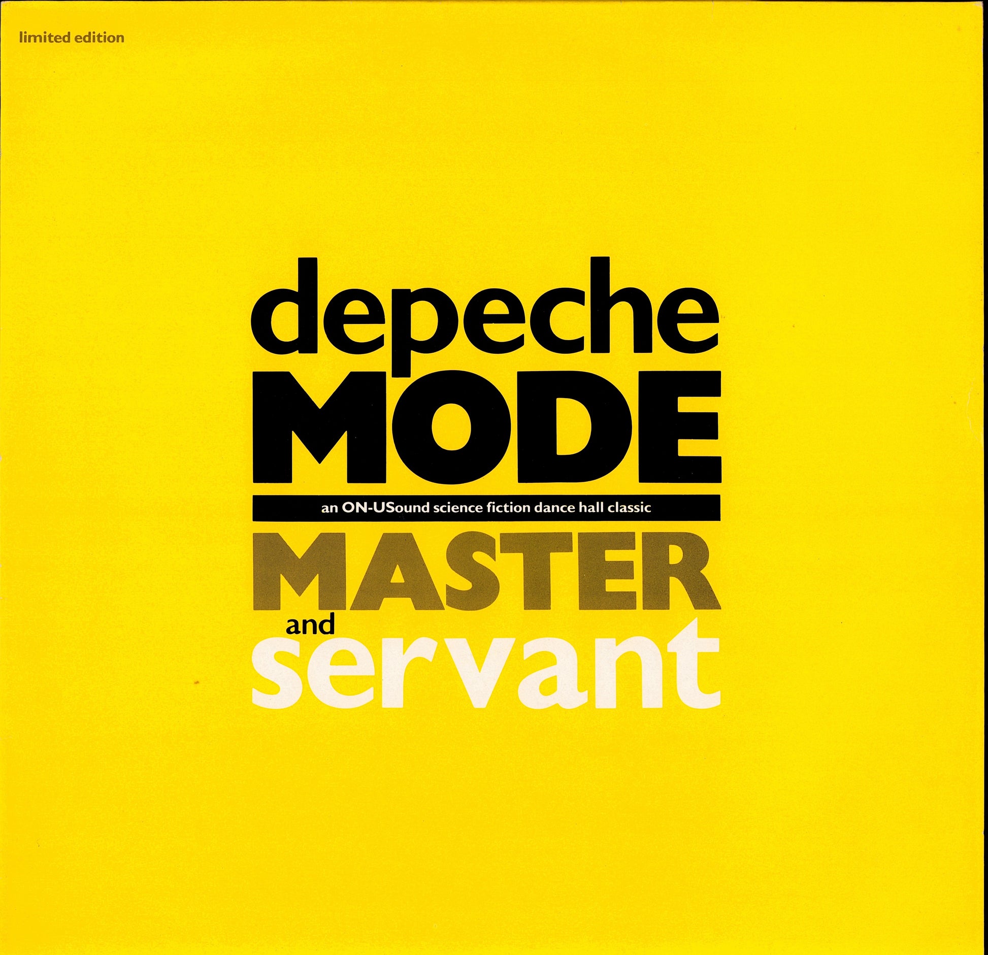 Depeche Mode - Blasphemous Rumours Vinyl 12" Kopie