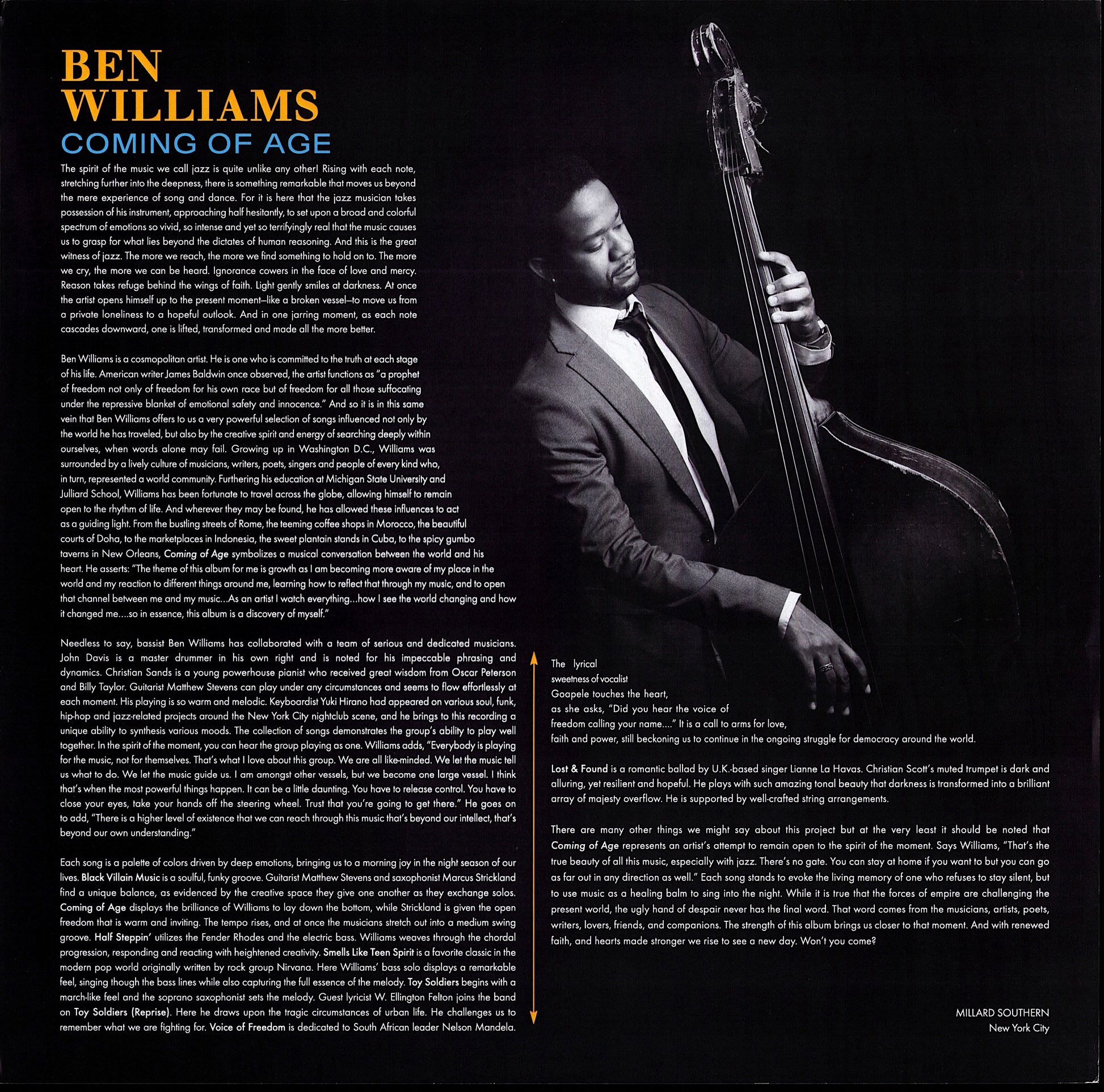 Ben Williams - Coming Of Age Vinyl LP