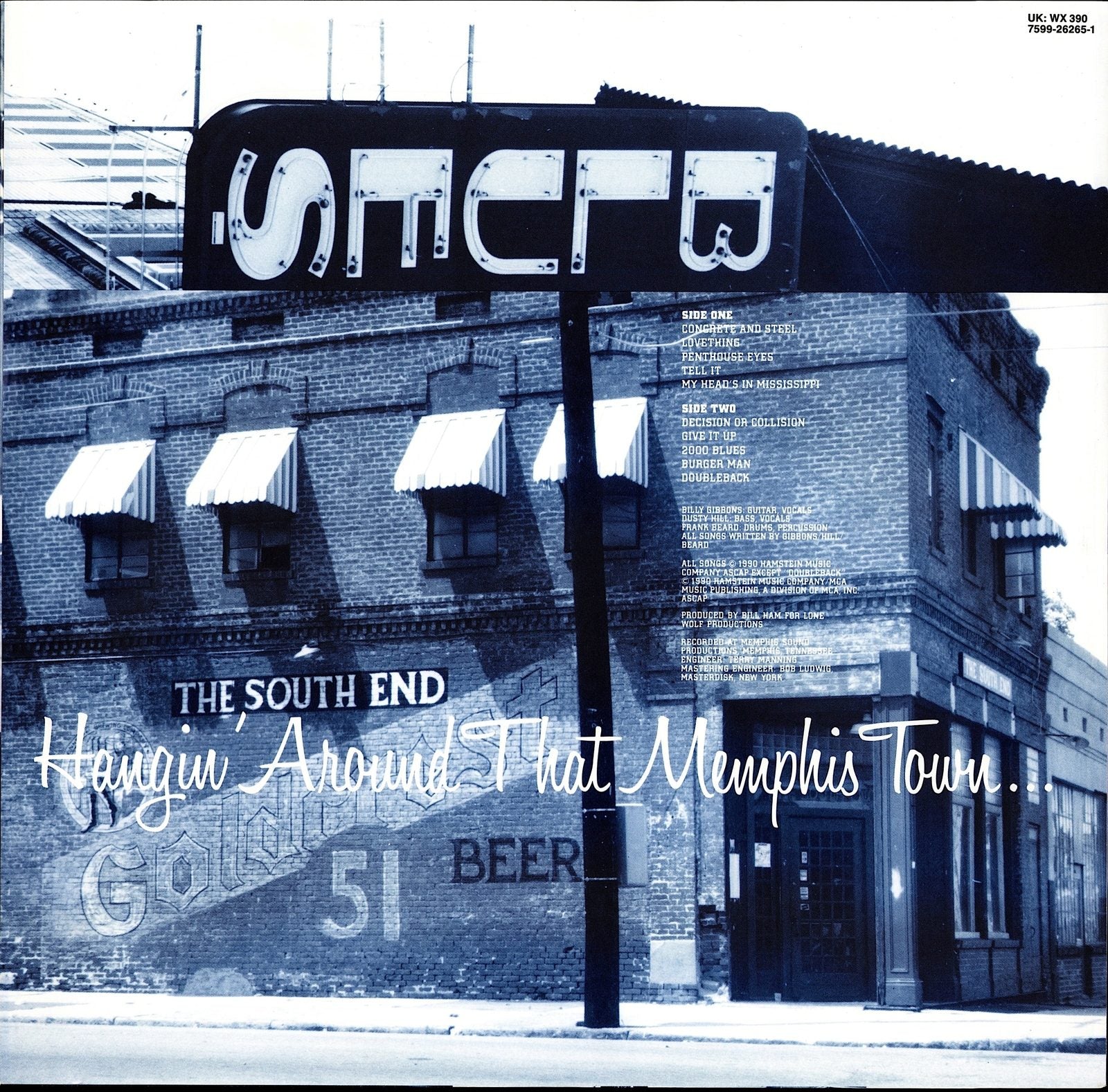 ZZ Top - Recycler Vinyl LP Kopie