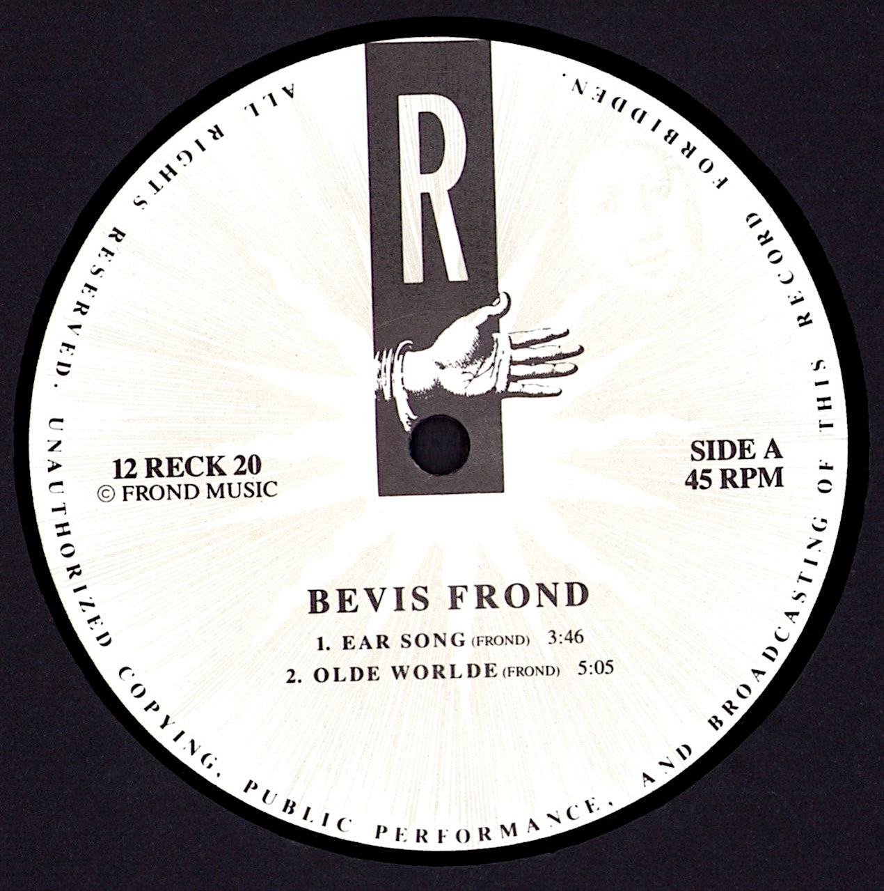 The Bevis Frond – Ear Song Vinyl 12" Maxi-Single