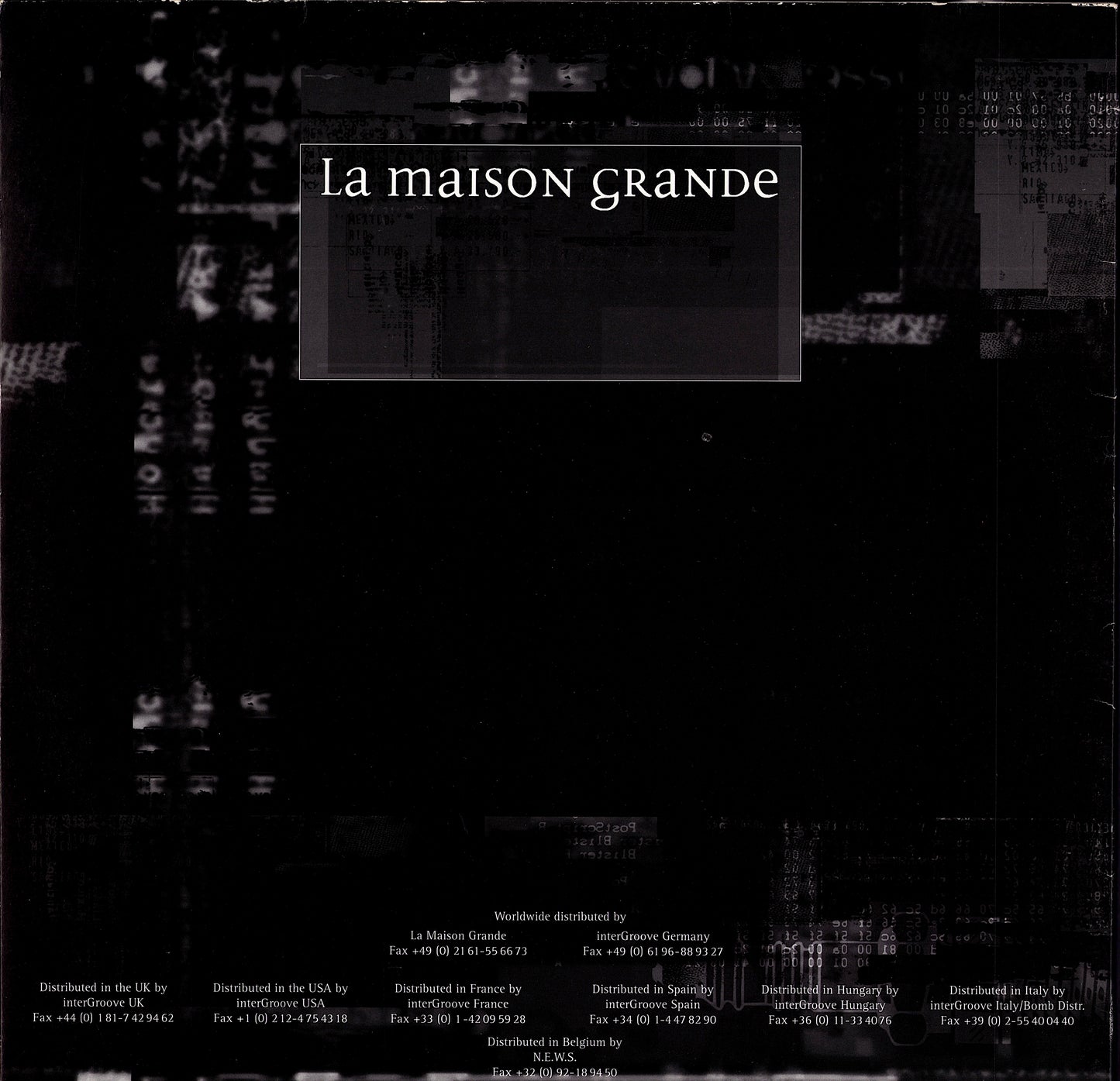 Ravelab – Push Vinyl 12" Maxi-Single