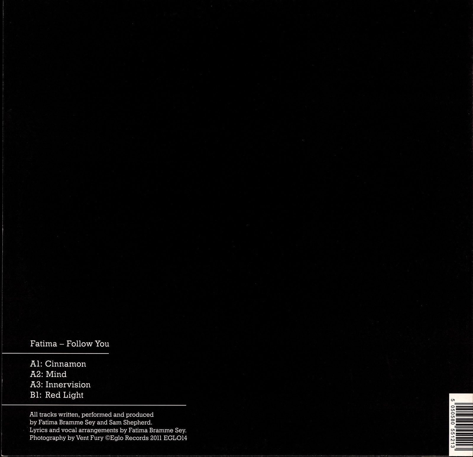 Fatima - Follow You Vinyl EP