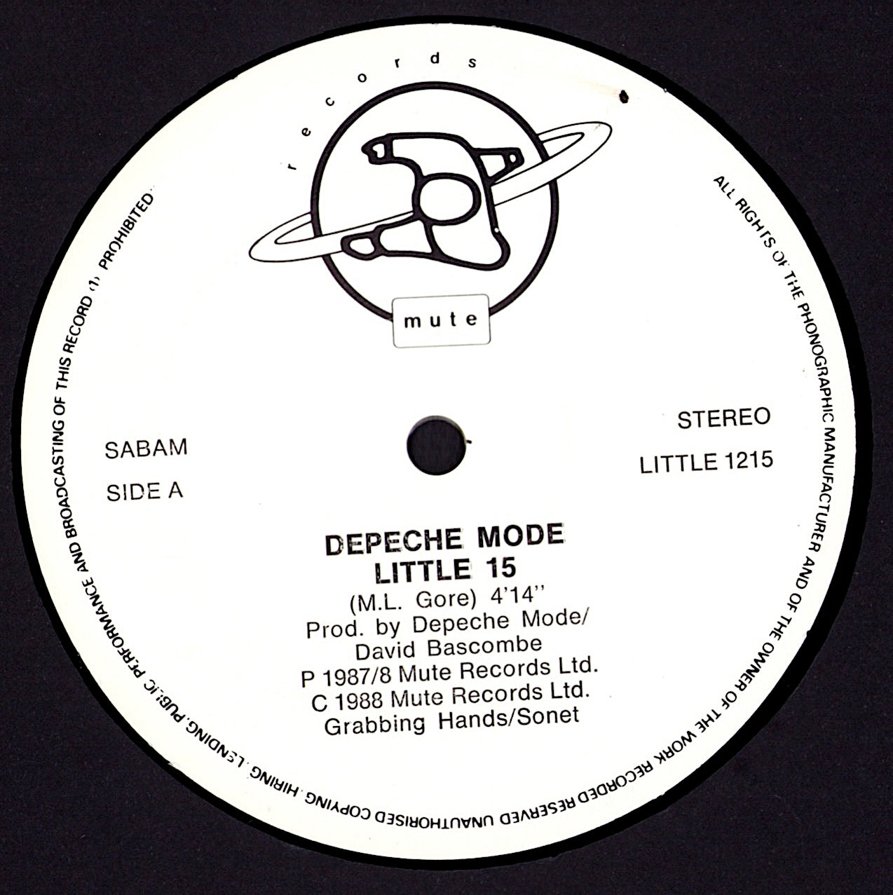 Depeche Mode – Little 15 Vinyl 12" Maxi-Single