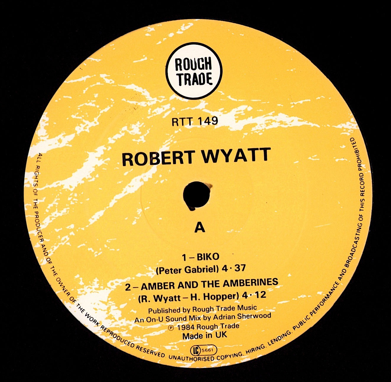 Robert Fripp ‎- God Save The Queen / Under Heavy Manners Vinyl LP Kopie Kopie Kopie