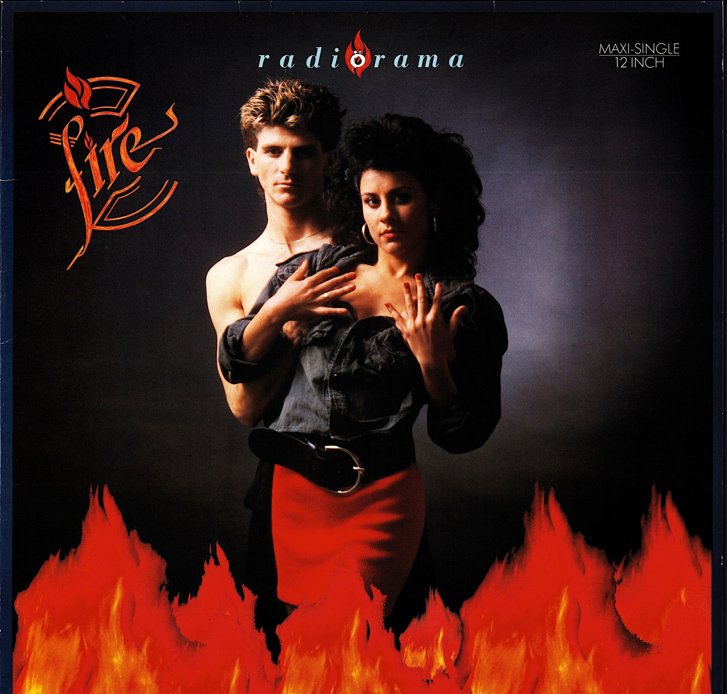 Radiorama ‎- Fire Vinyl 12" Maxi-Single