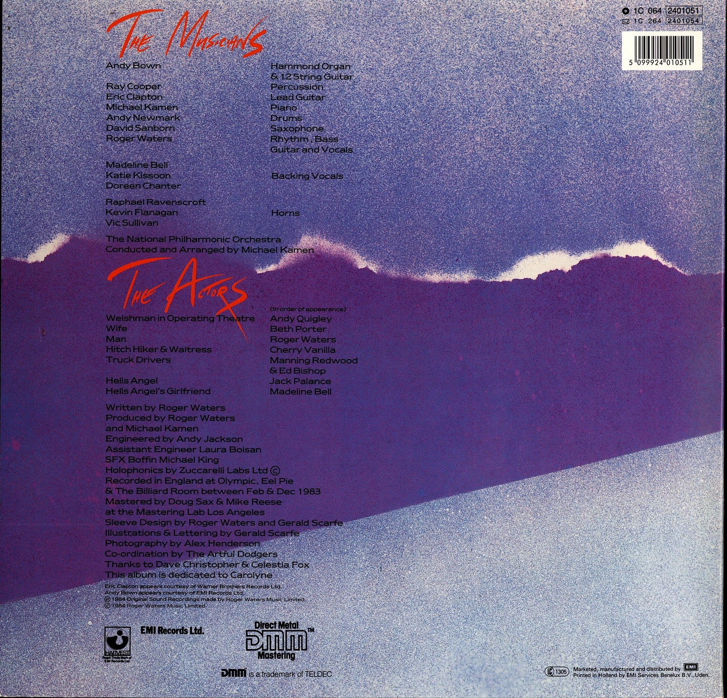 Roger Waters – The Pros And Cons Of Hitch Hiking Vinyl LP