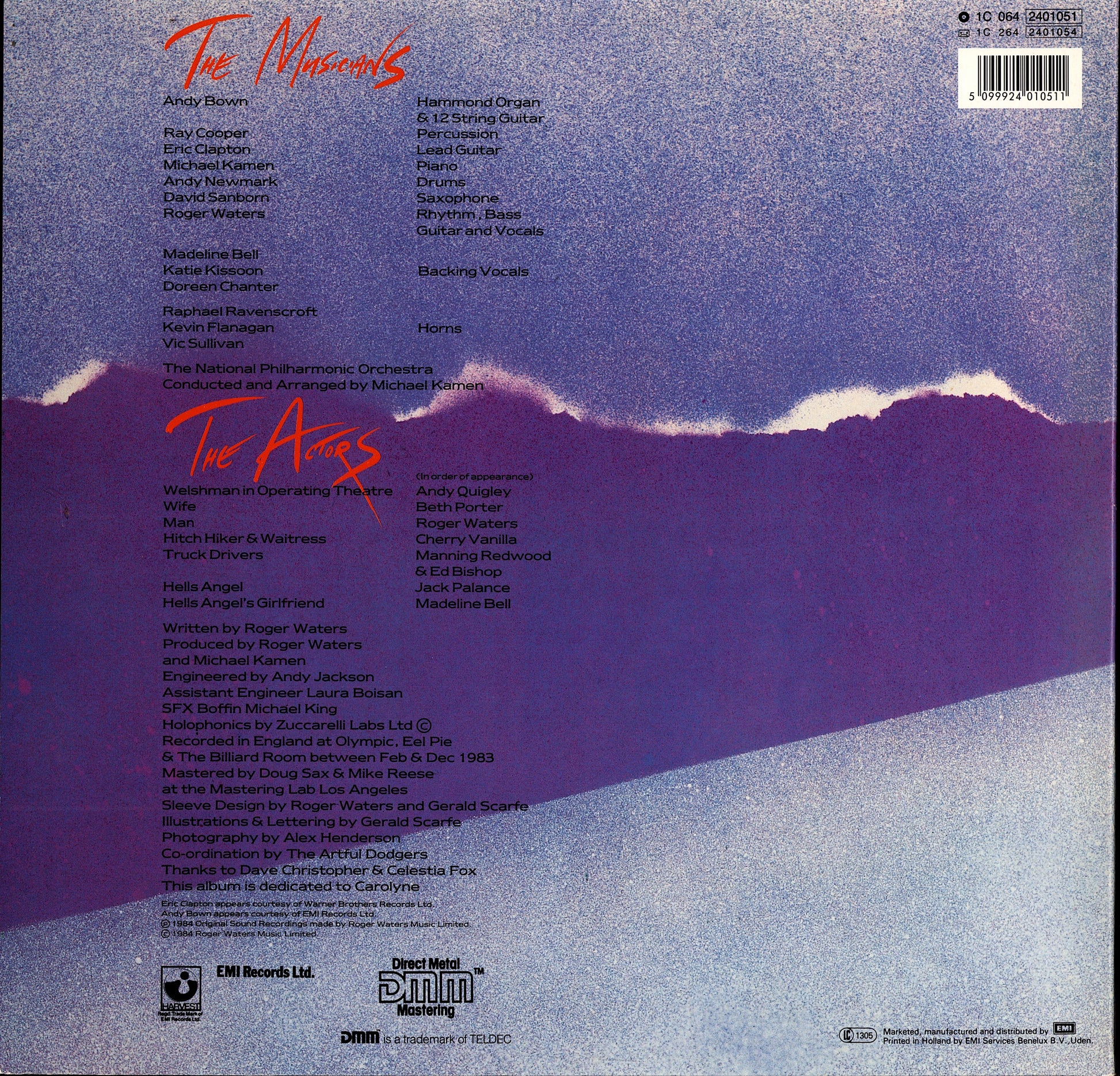 Roger Waters – The Pros And Cons Of Hitch Hiking Vinyl LP