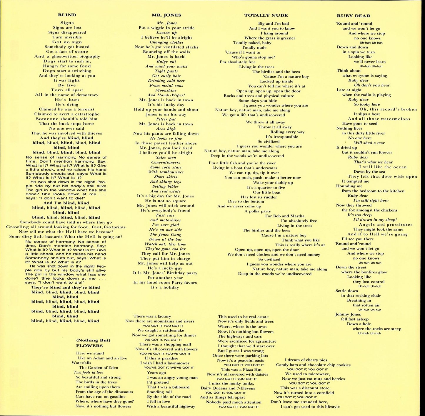 Talking Heads - Naked Vinyl LP