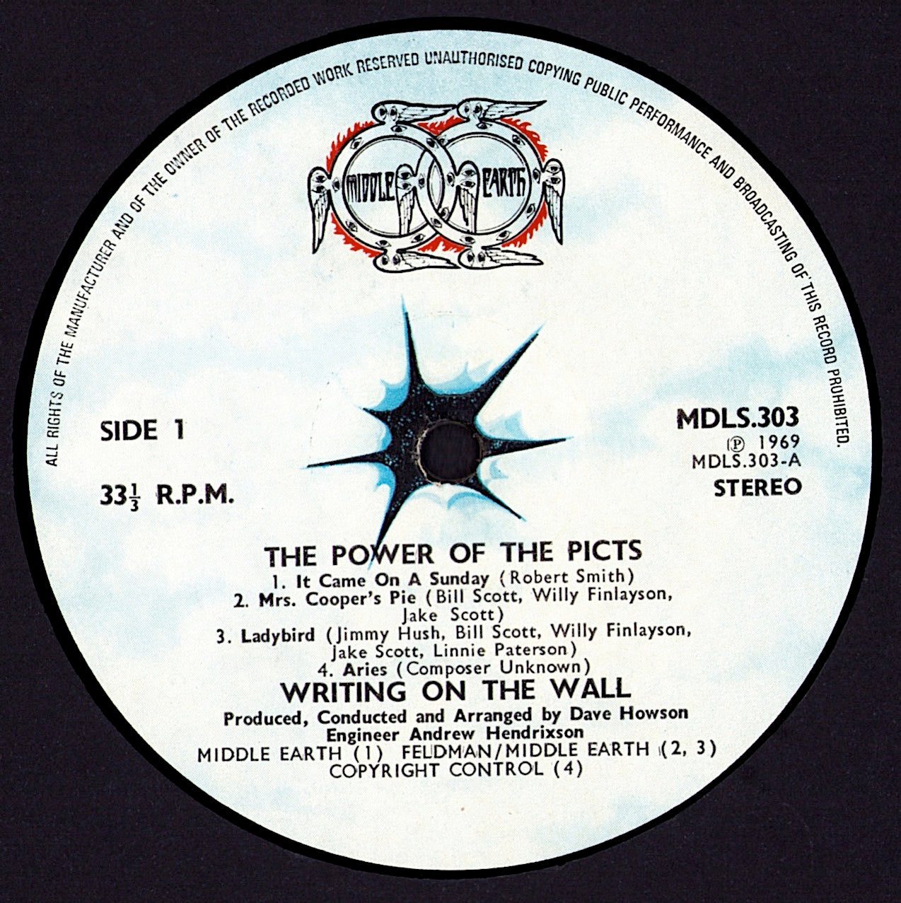 Writing On The Wall – The Power Of The Picts Vinyl LP