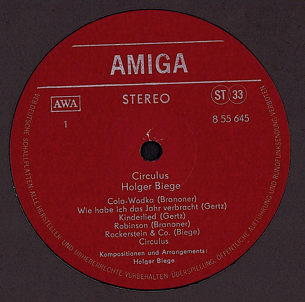 Holger Biege – Circulus Vinyl LP