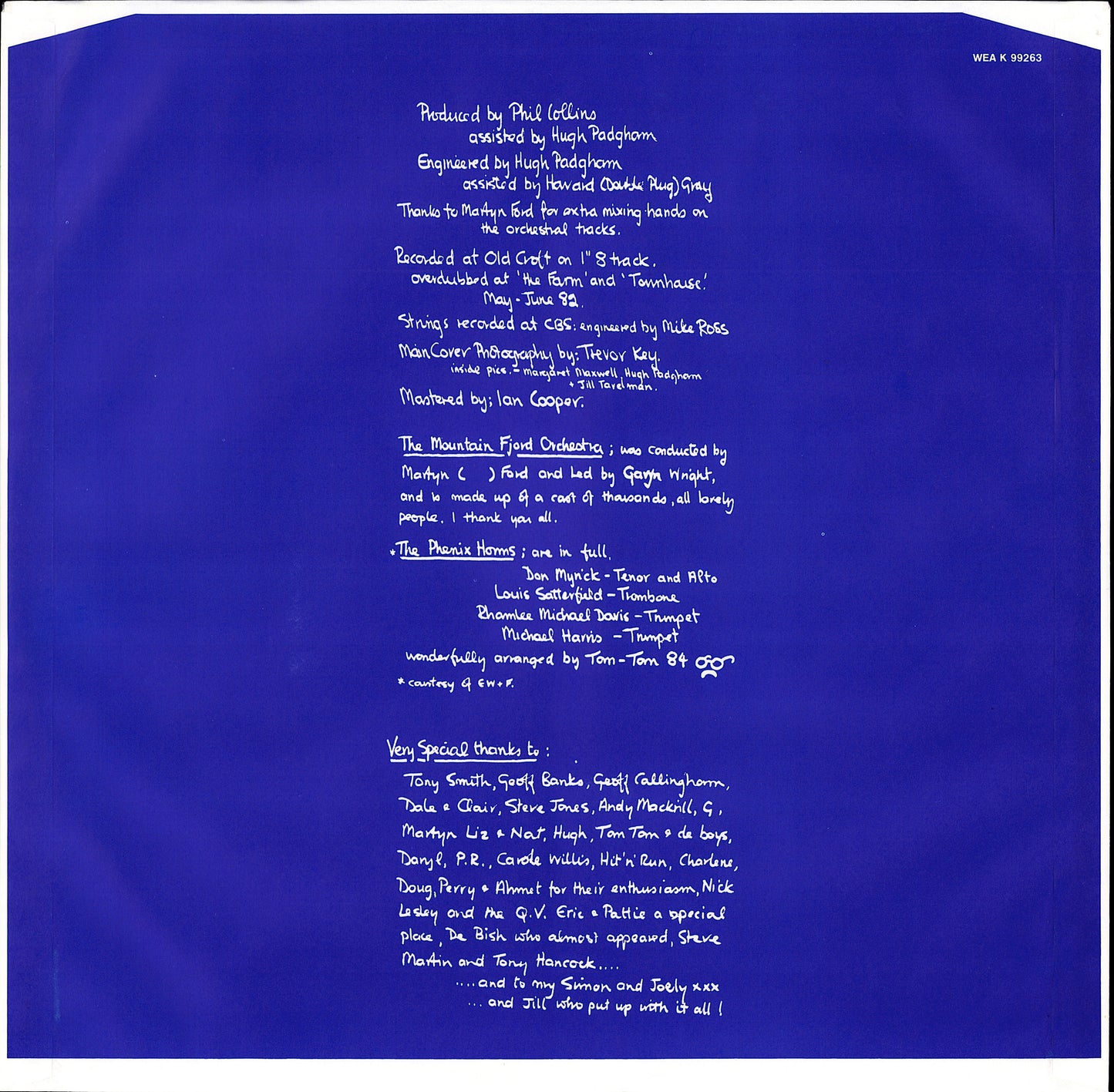 Phil Collins - Hello, I Must Be Going! Vinyl LP