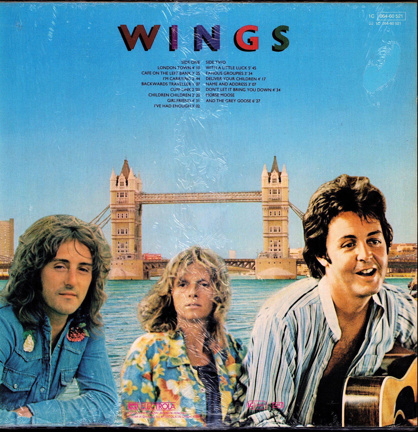 Wings - London Town Vinyl LP