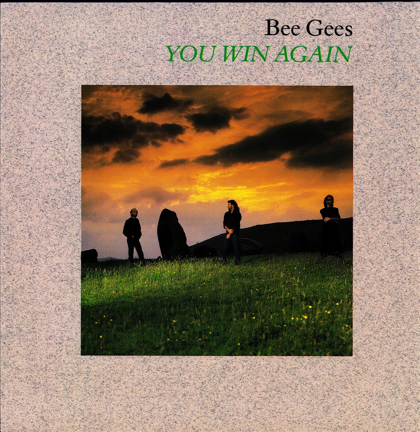 Bee Gees ‎- You Win Again Vinyl 12" Maxi-Single