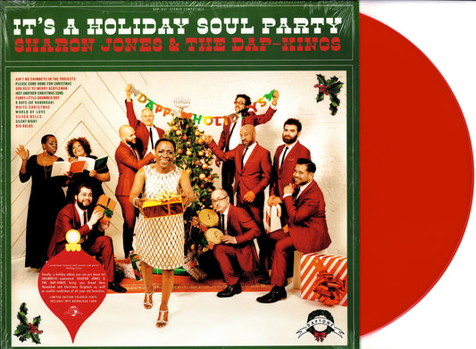 Sharon Jones & The Dap-Kings ‎- It's A Holiday Soul Party Red Vinyl LP Limited Edition