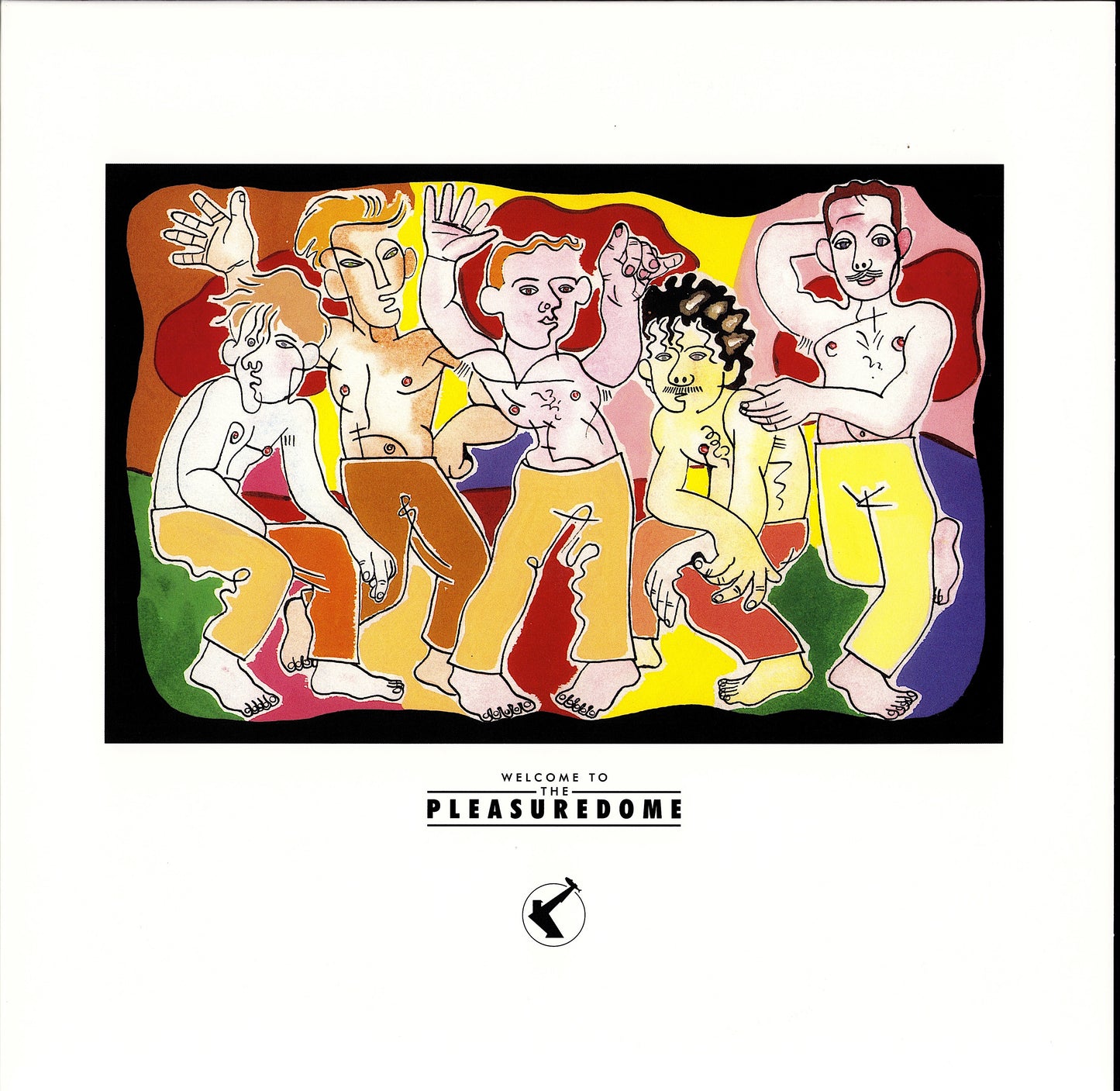 Frankie Goes To Hollywood ‎– Welcome To The Pleasuredome Vinyl 2LP Kopie
