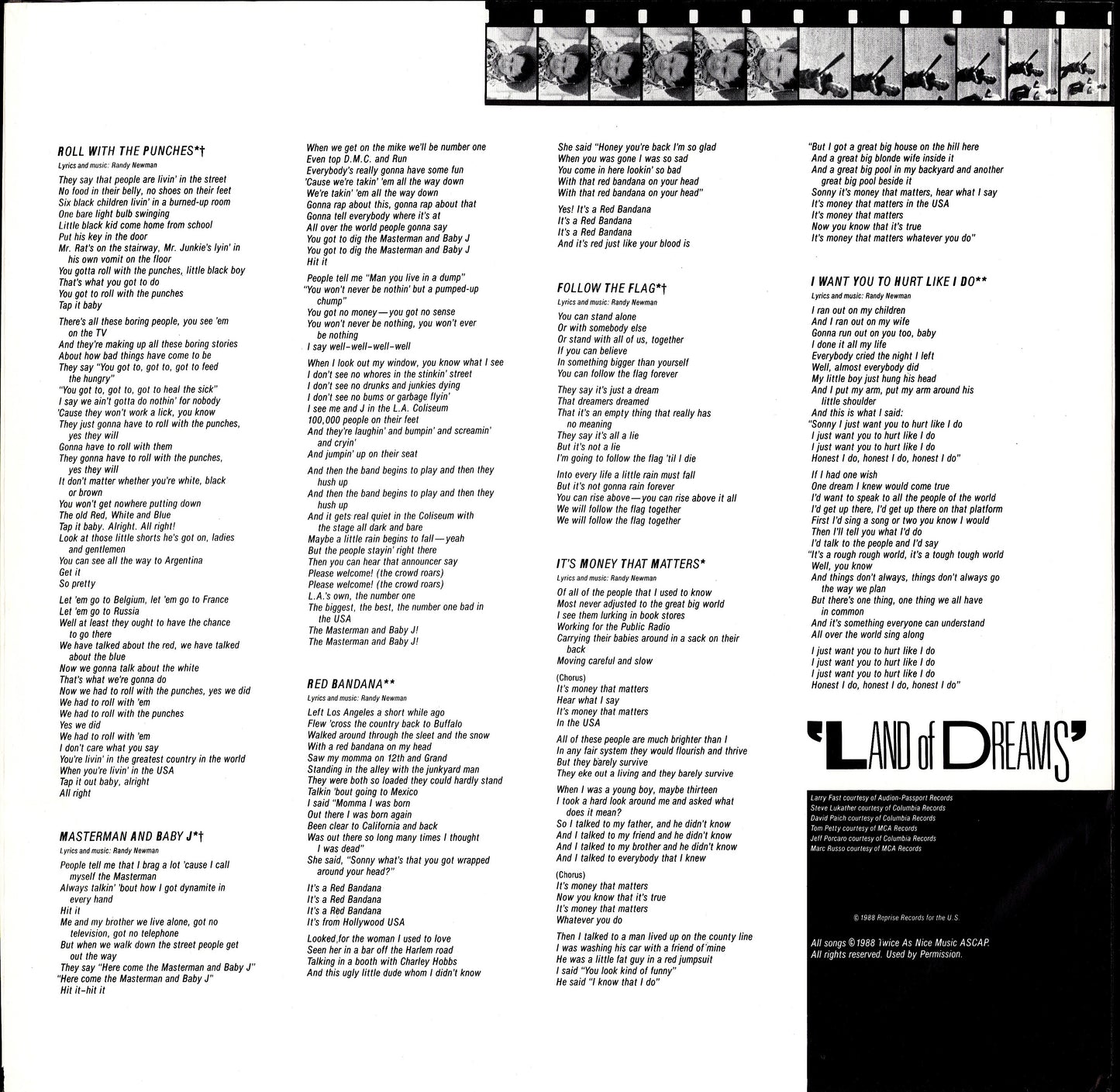 Randy Newman – Land Of Dreams Vinyl LP