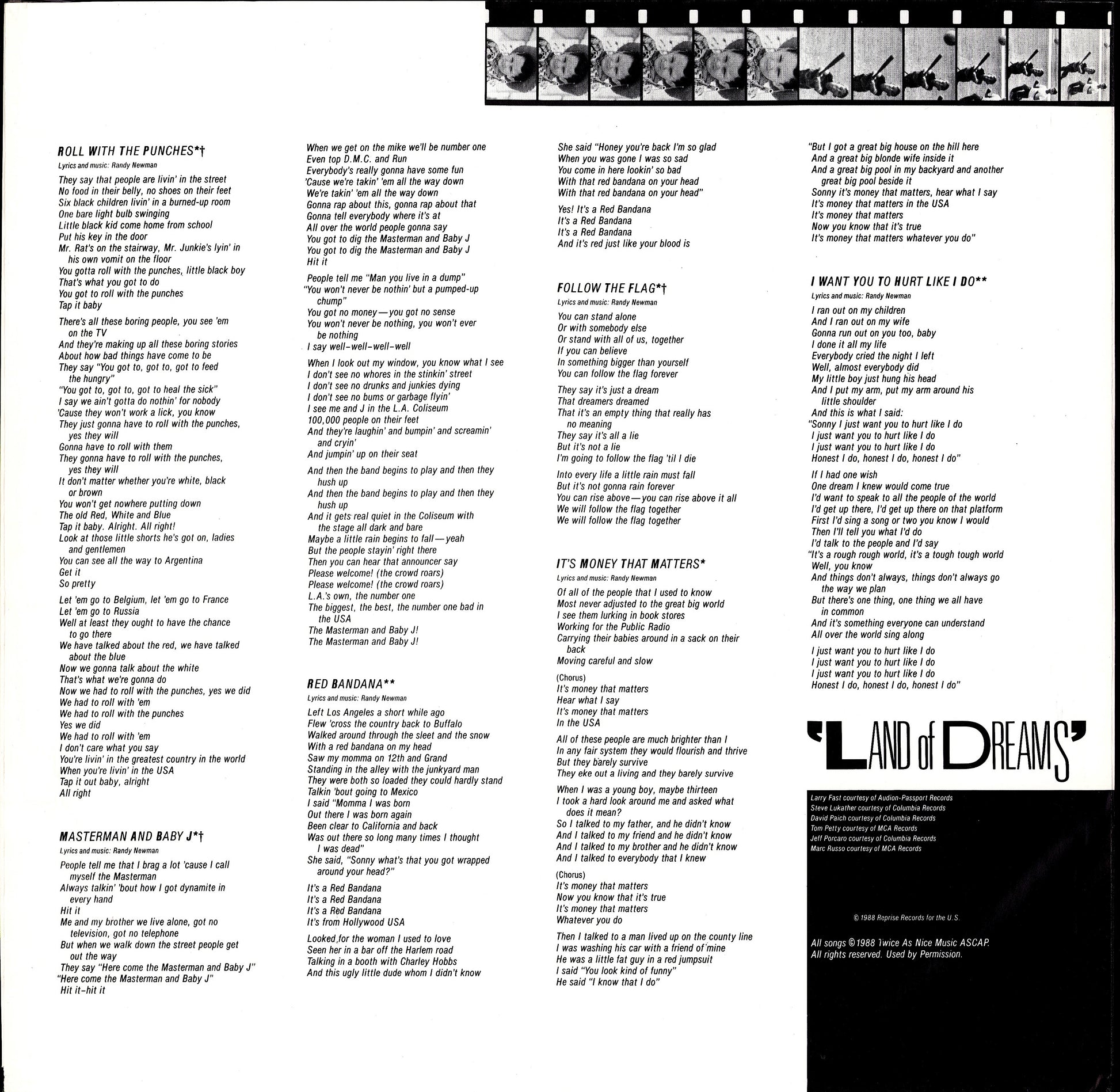 Randy Newman – Land Of Dreams Vinyl LP