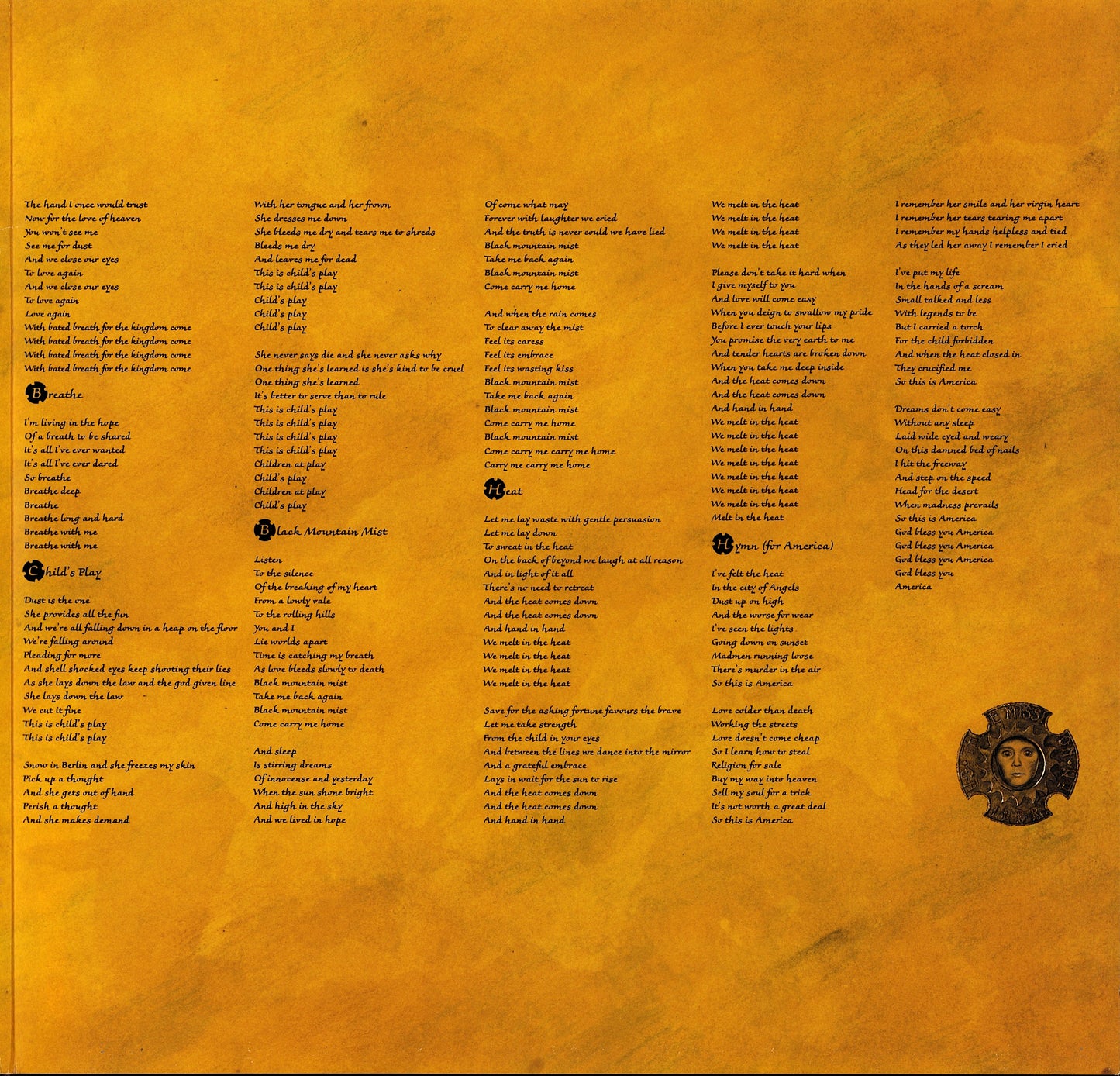 Laurie Anderson – Mister Heartbreak Vinyl LP Kopie