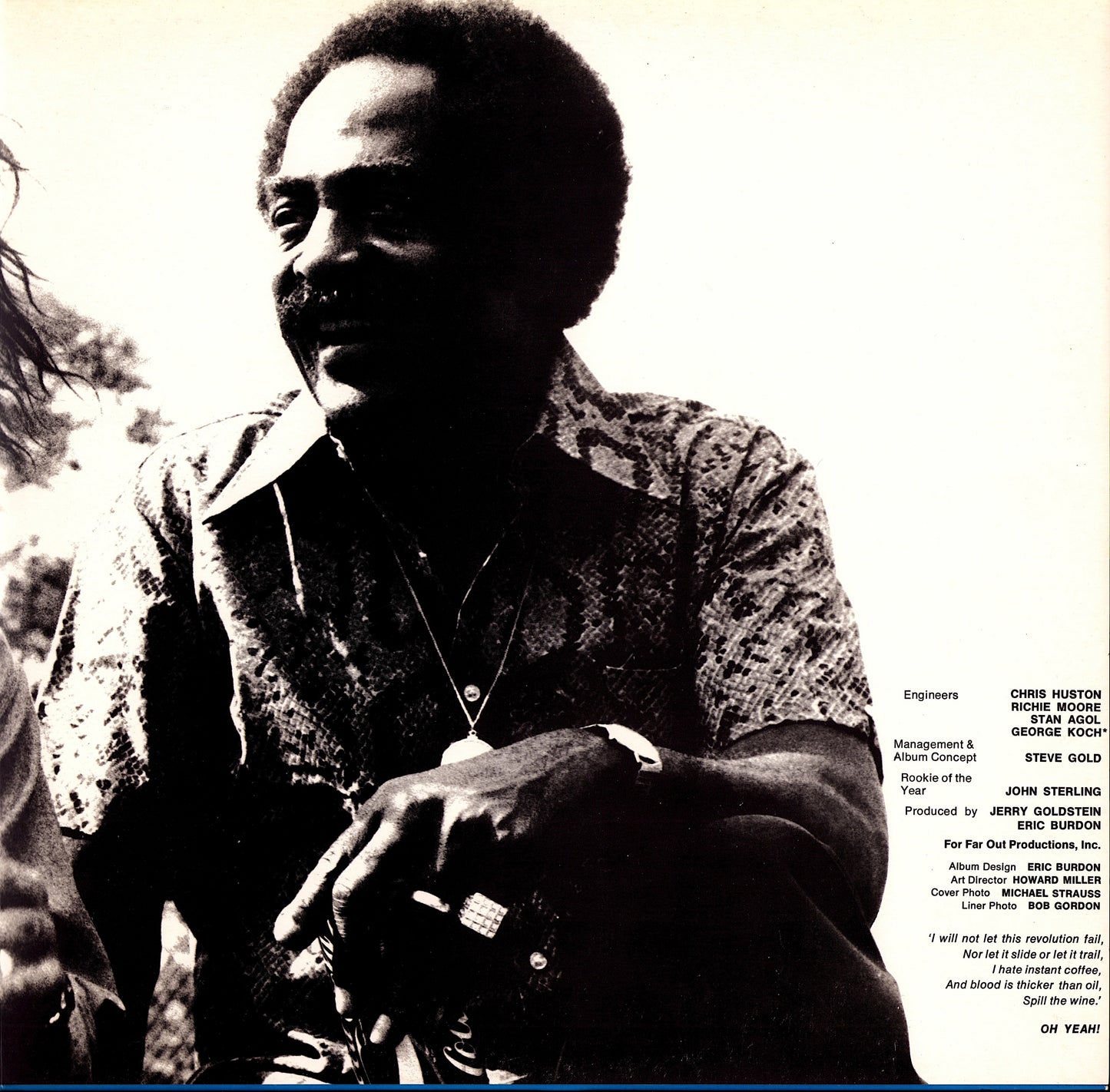 Eric Burdon And War - The Black-Man's Burdon Vinyl 2LP Kopie