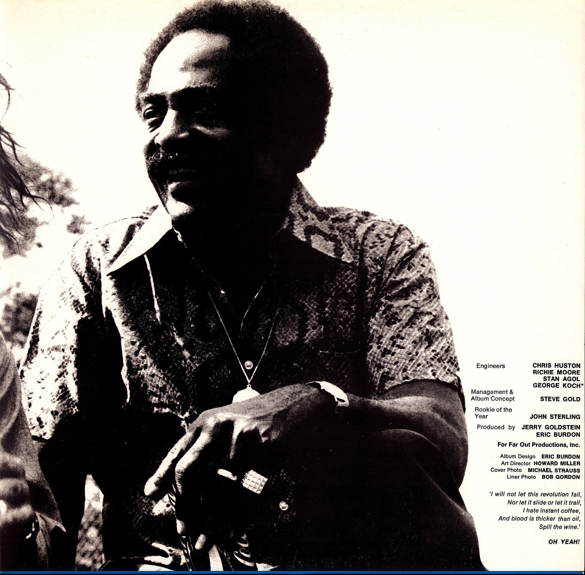 Eric Burdon And War - The Black-Man's Burdon Vinyl 2LP Kopie