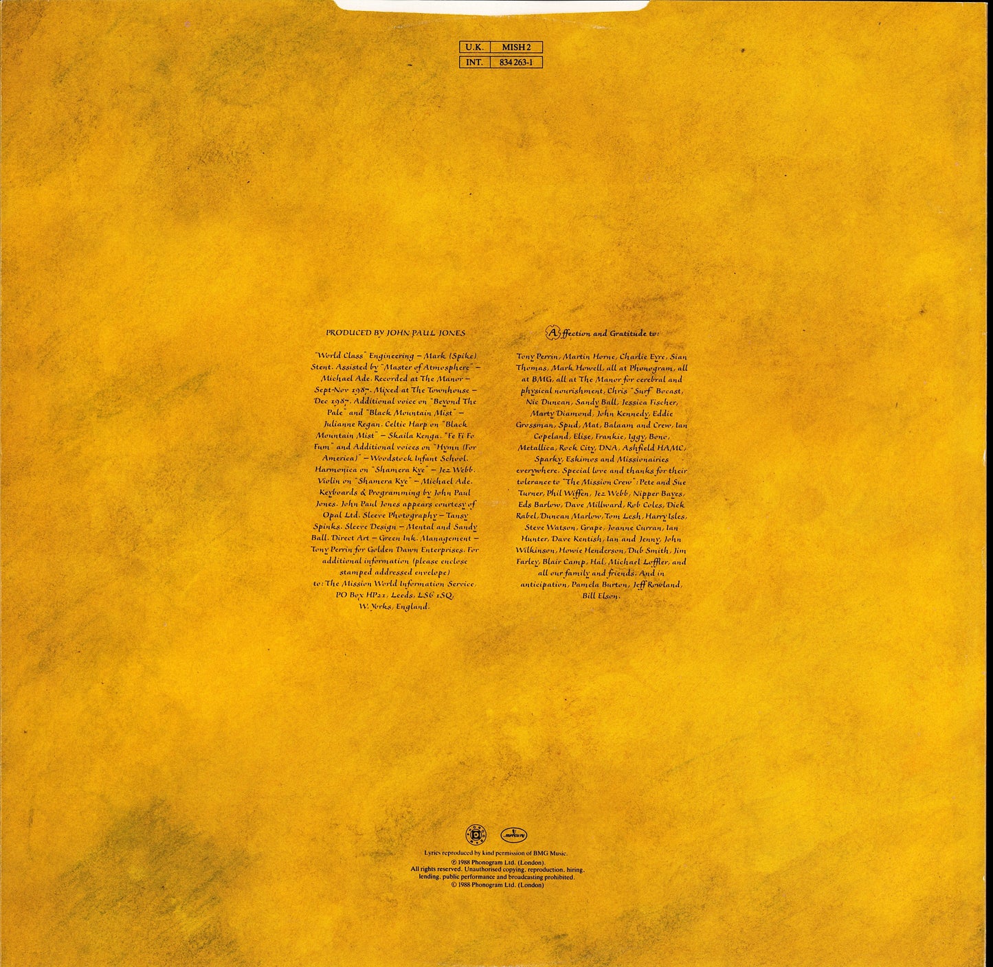 Laurie Anderson – Mister Heartbreak Vinyl LP Kopie