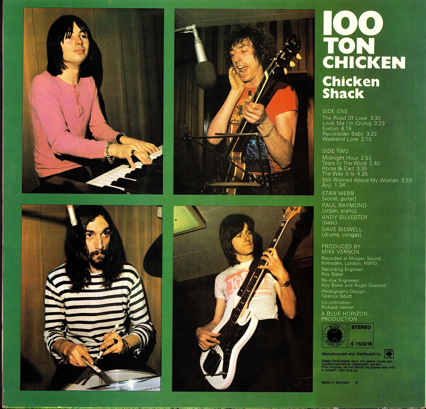 Chicken Shack – 100 Ton Chicken Vinyl LP