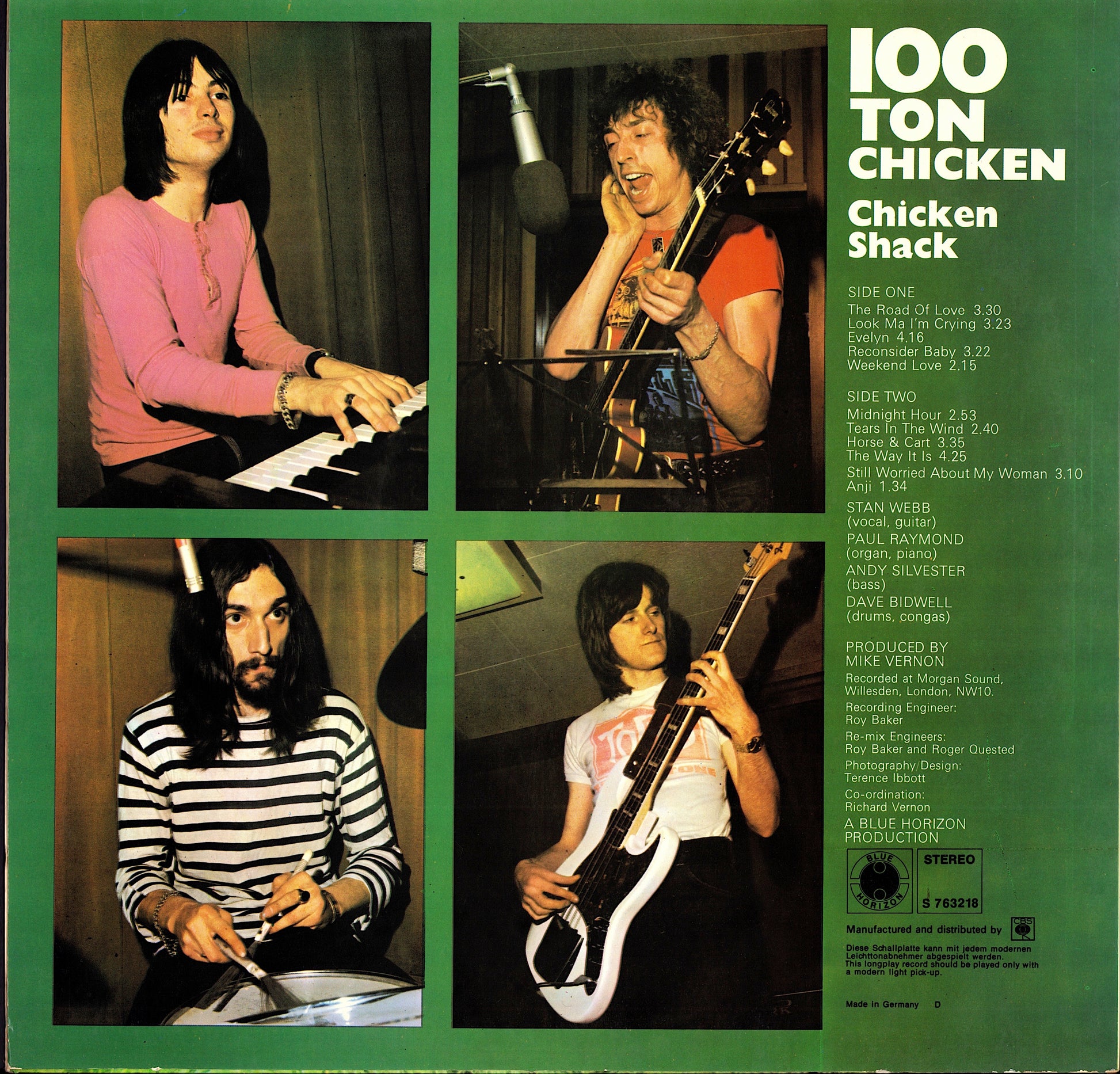 Chicken Shack – 100 Ton Chicken Vinyl LP