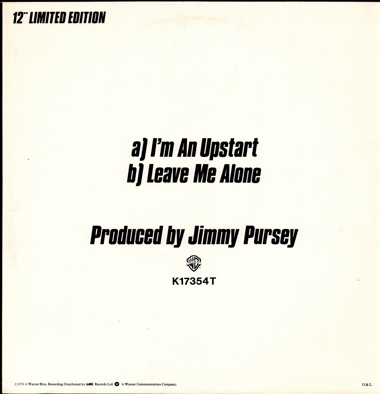 A Flock Of Seagulls – I Ran Vinyl 12" Kopie