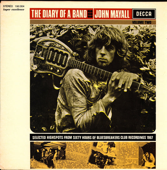 John Mayall - Blues From Laurel Canyon Vinyl LP Kopie