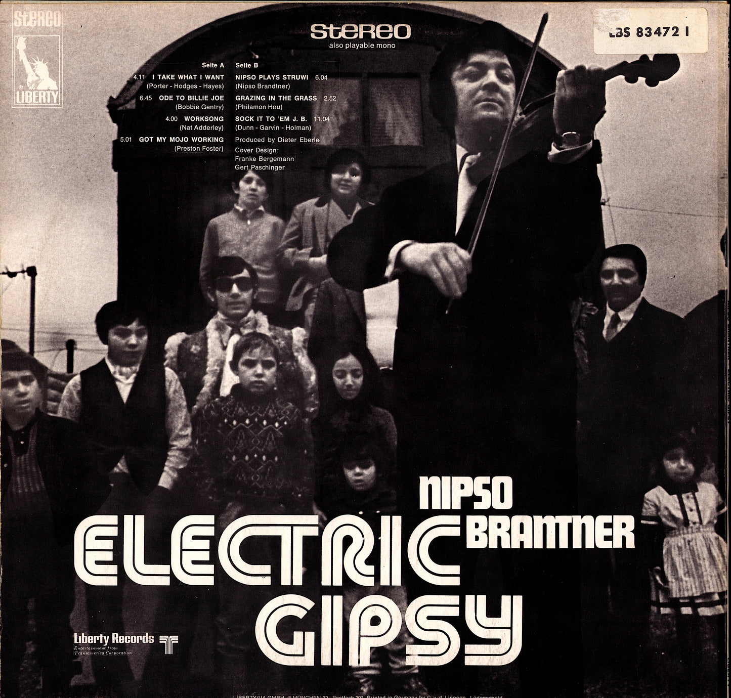 Nipso Brantner – Electric Gipsy Vinyl LP