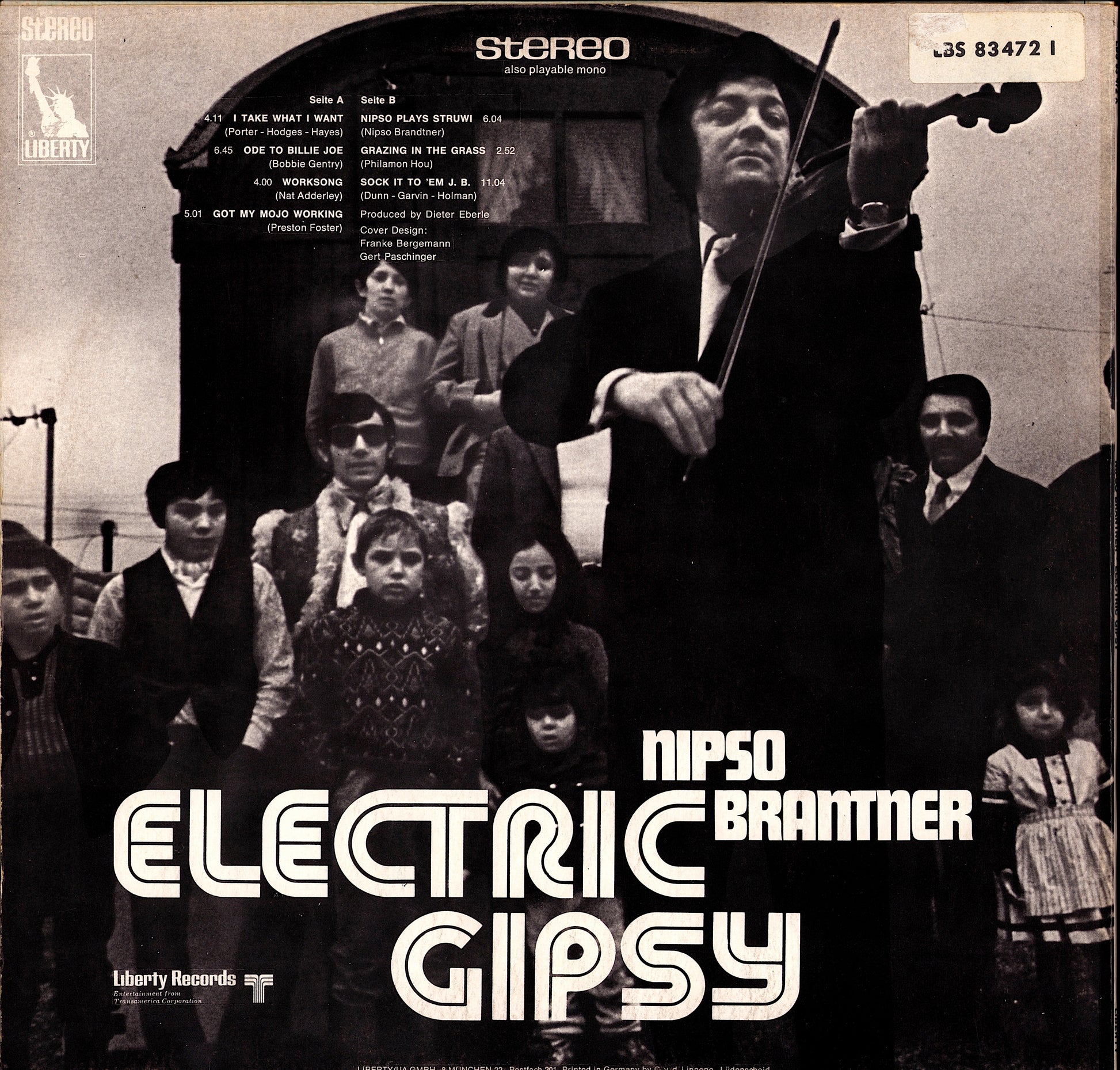 Nipso Brantner – Electric Gipsy Vinyl LP