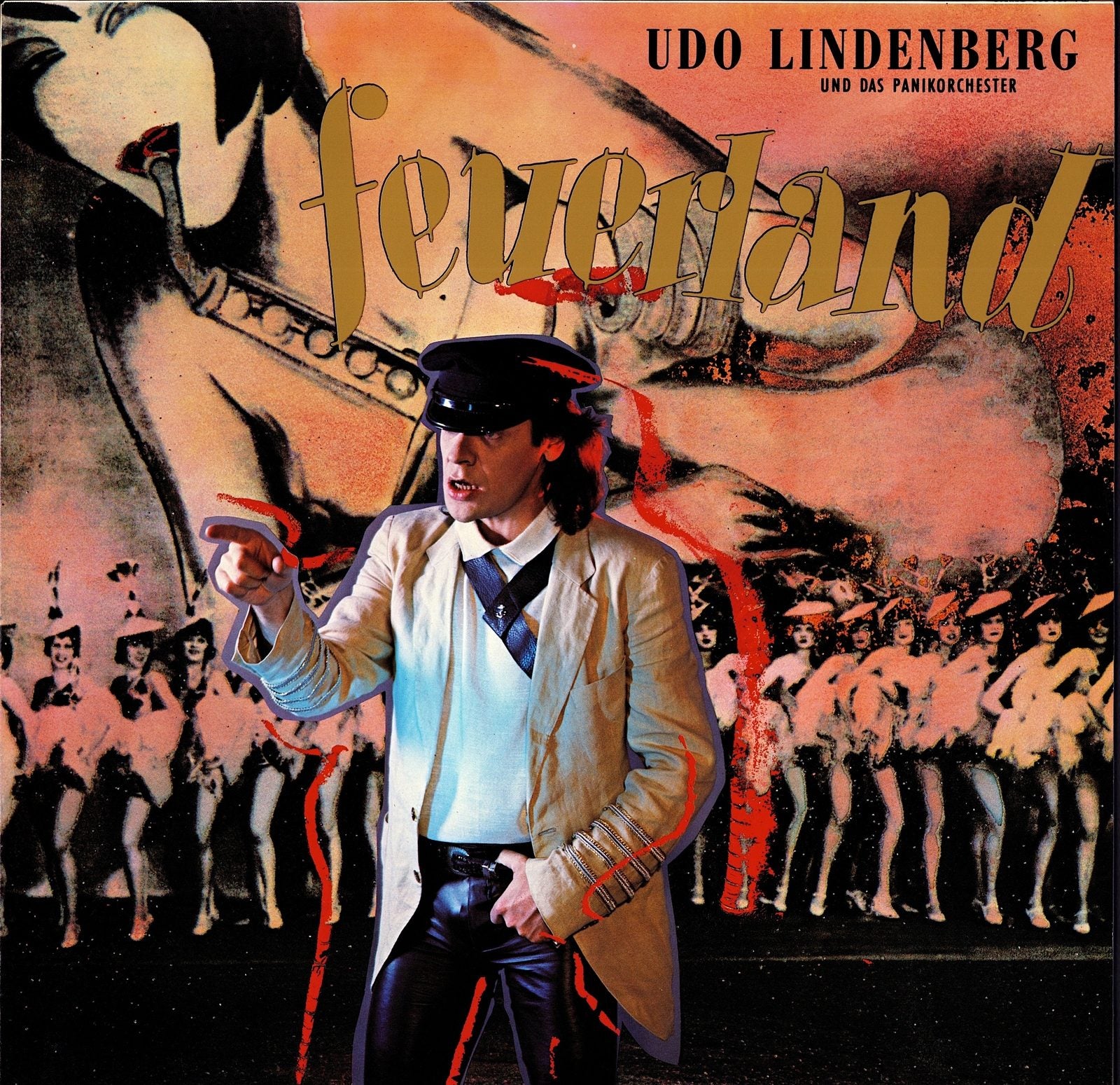 Udo Lindenberg + Panikorchester ‎– Feuerland Vinyl LP