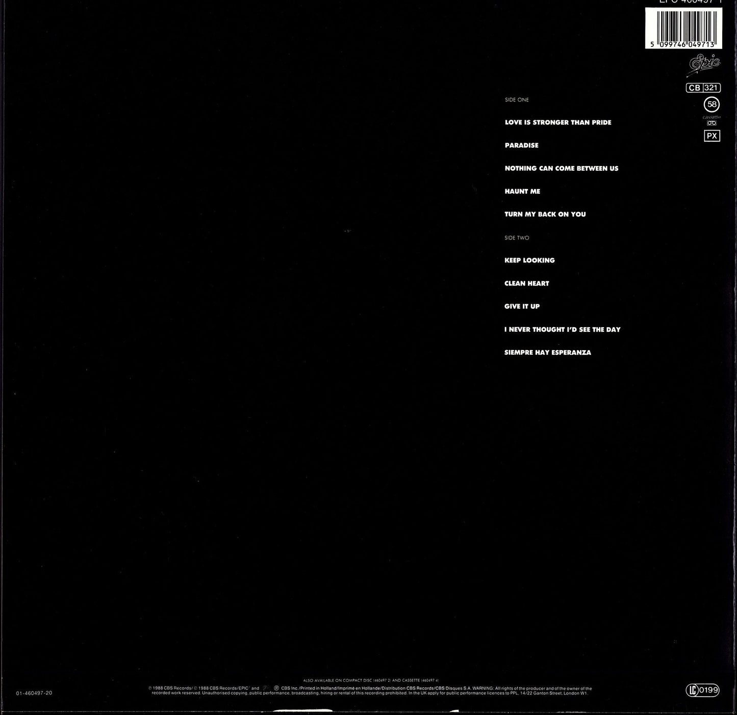 Sade ‎- Stronger Than Pride Vinyl LP EU Kopie