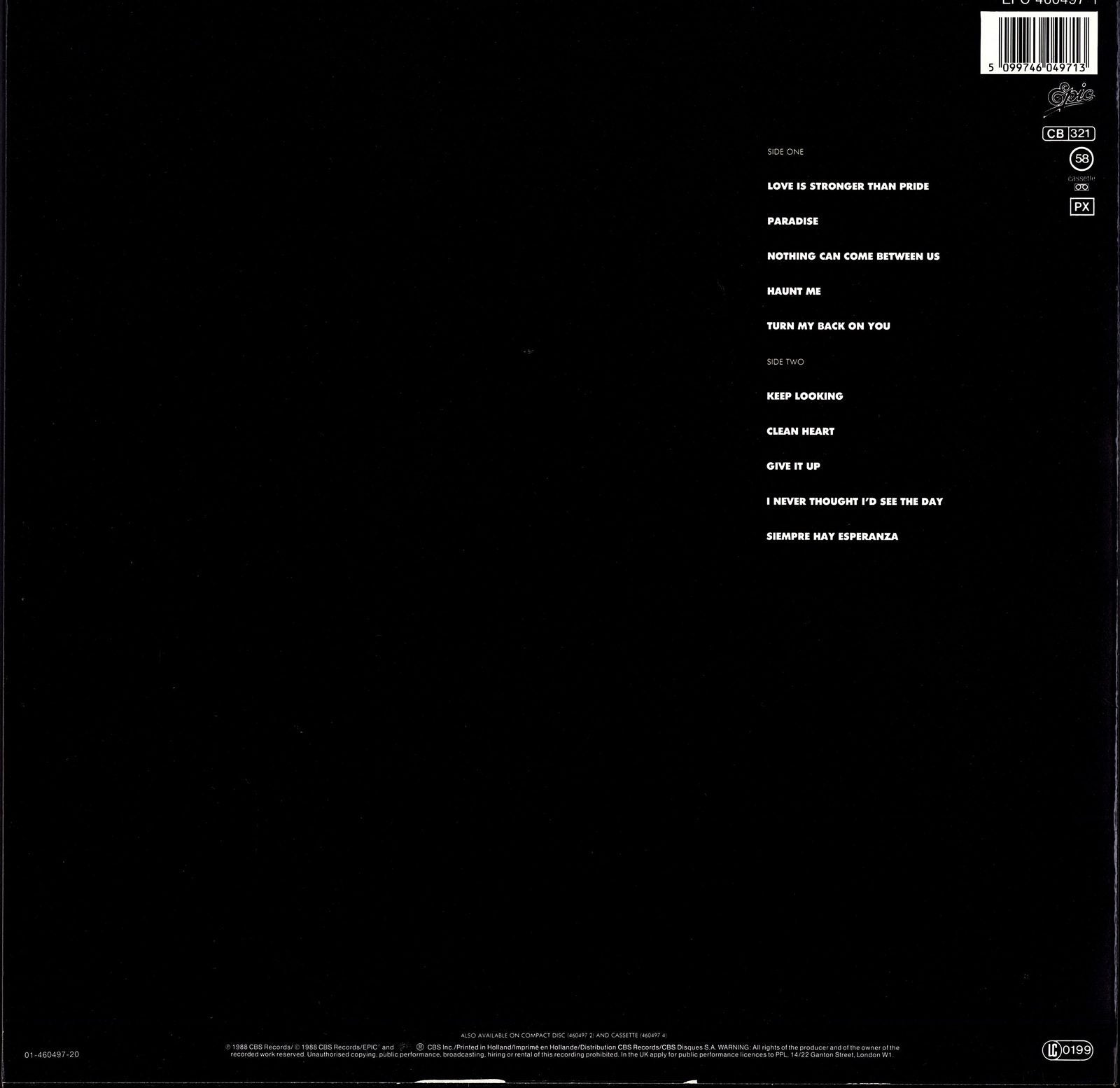 Sade ‎- Stronger Than Pride Vinyl LP EU Kopie