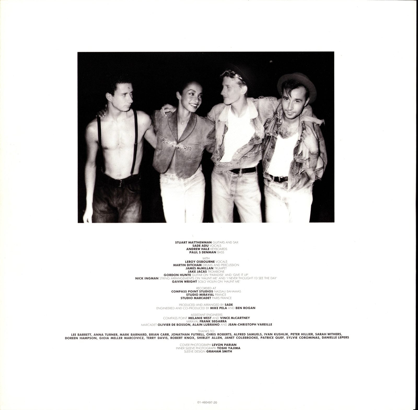 Sade ‎- Stronger Than Pride Vinyl LP EU Kopie