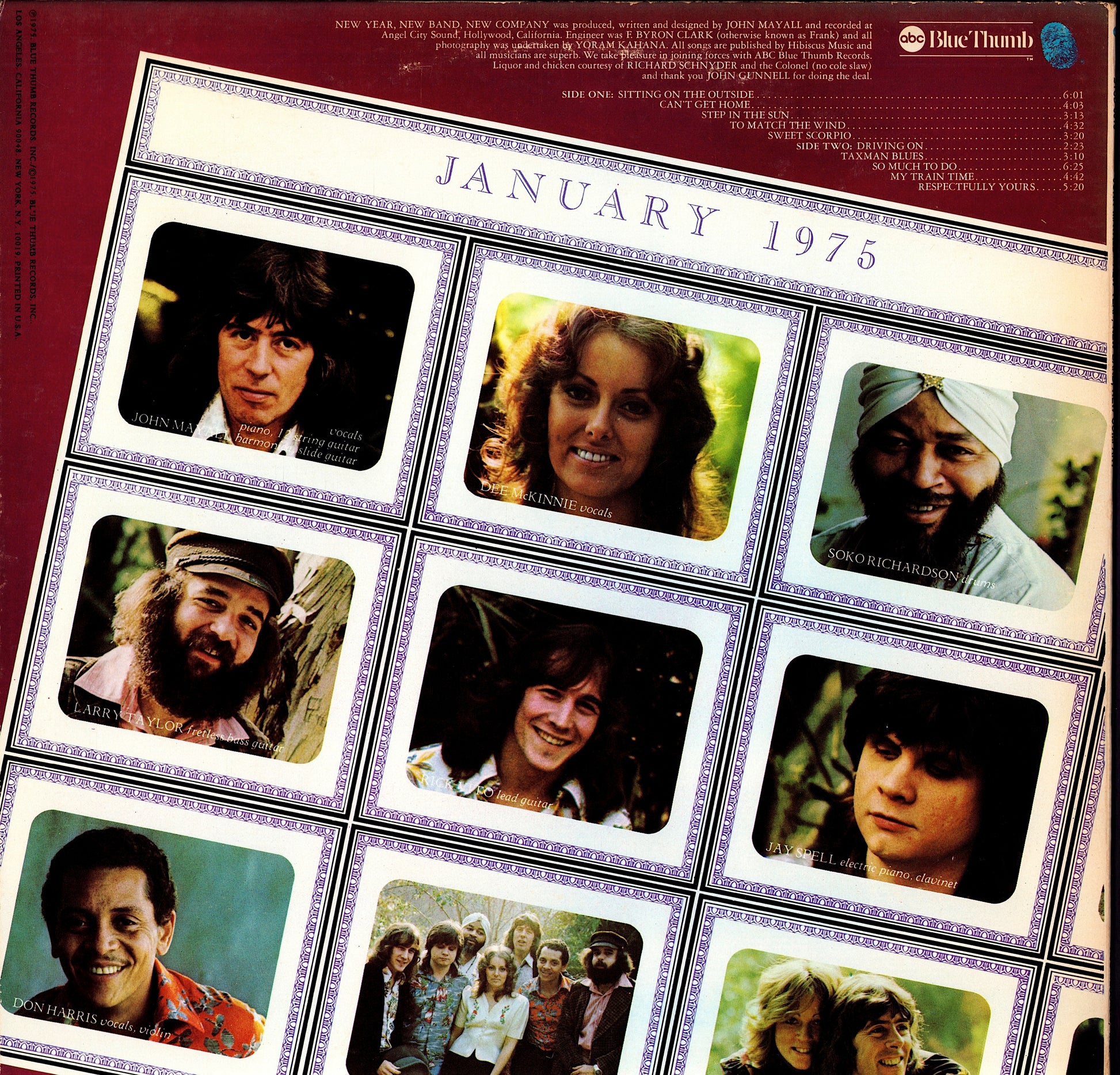 John Mayall - Blues From Laurel Canyon Vinyl LP Kopie Kopie Kopie Kopie