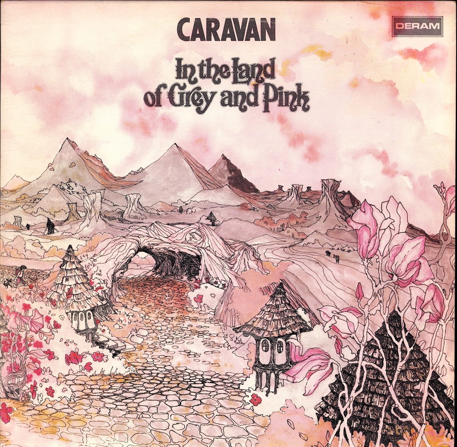 Caravan ‎– For Girls Who Grow Plump In The Night Vinyl LP Kopie