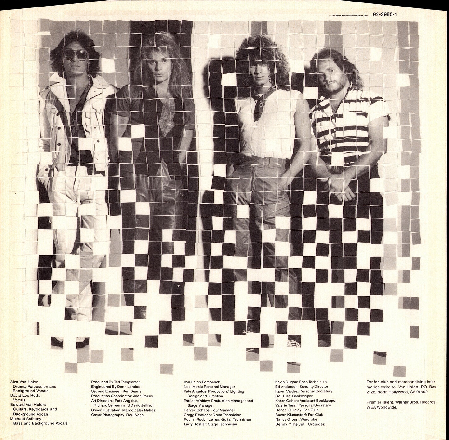 Van Halen ‎- 1984 Vinyl LP Kopie