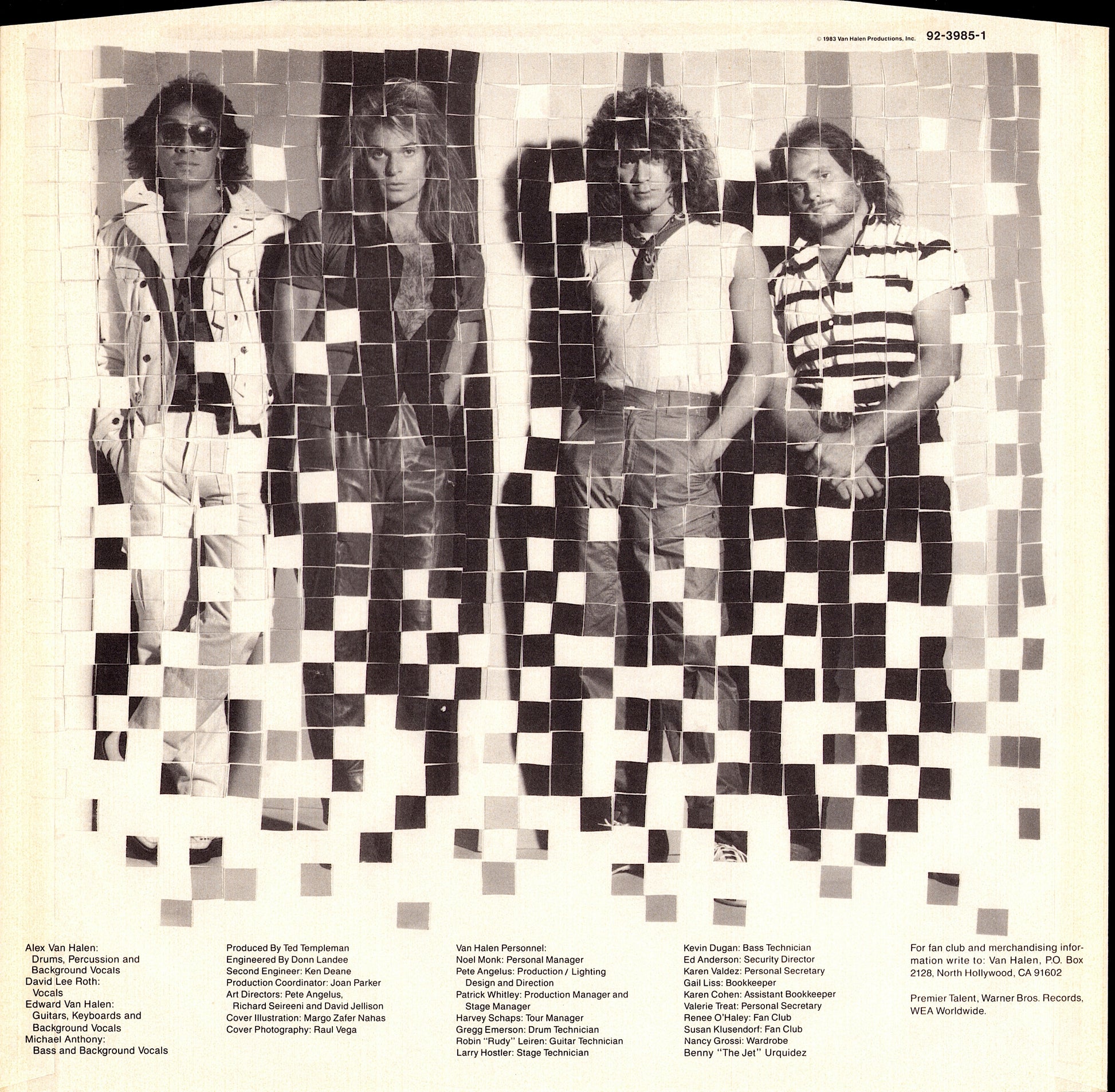Van Halen ‎- 1984 Vinyl LP Kopie